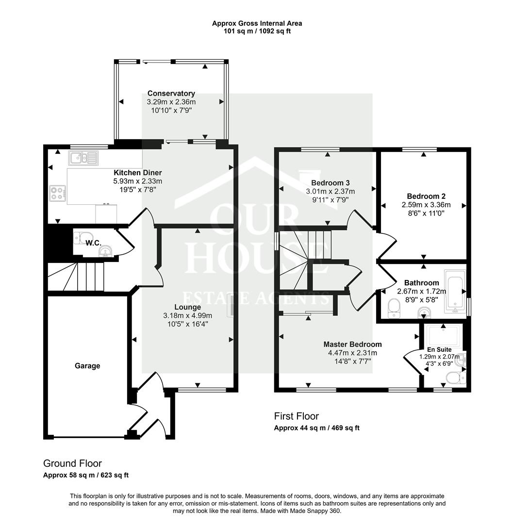 Ashcourt Drive, Hornsea floorplan