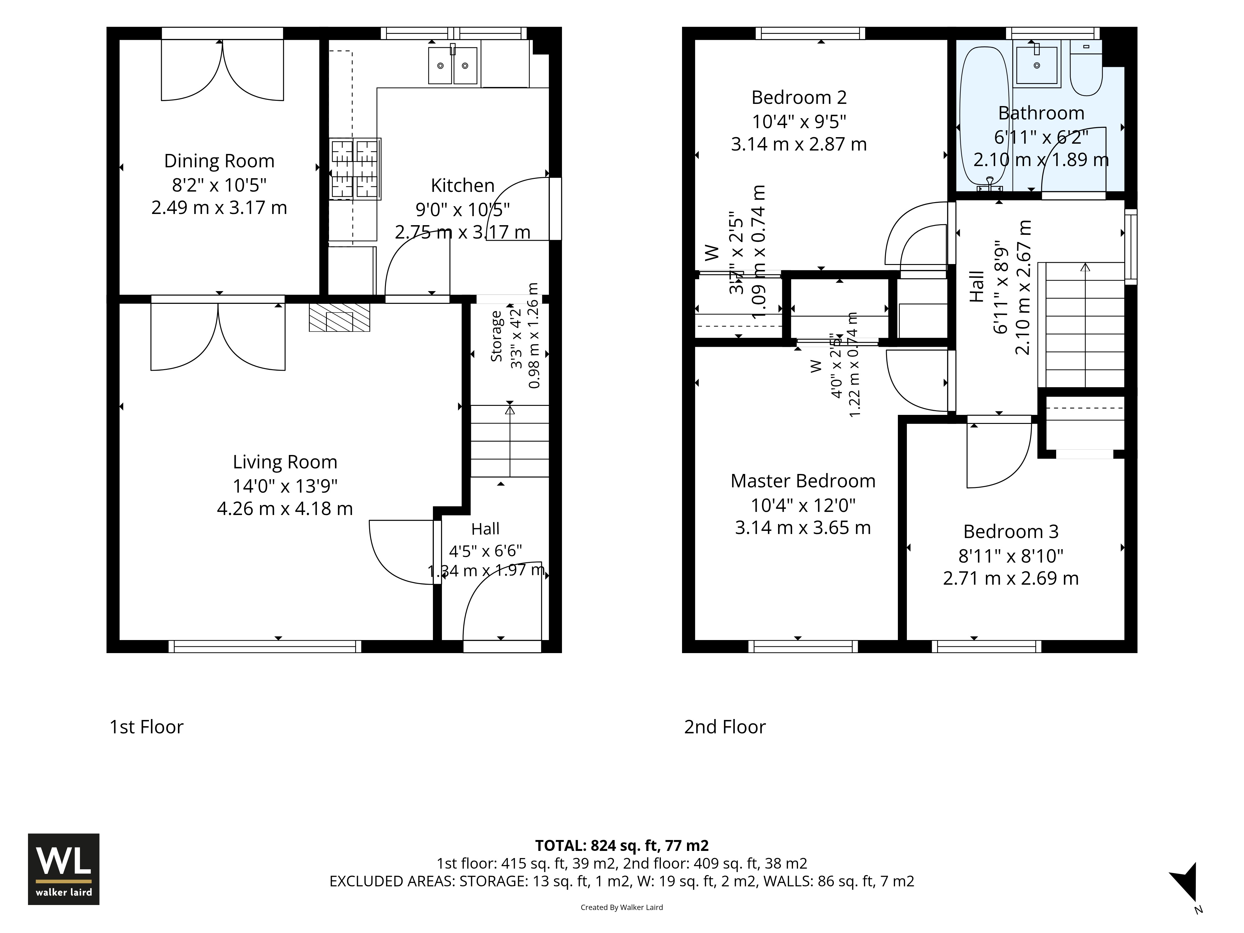 3, Crosslee Crescent, Houston floorplan