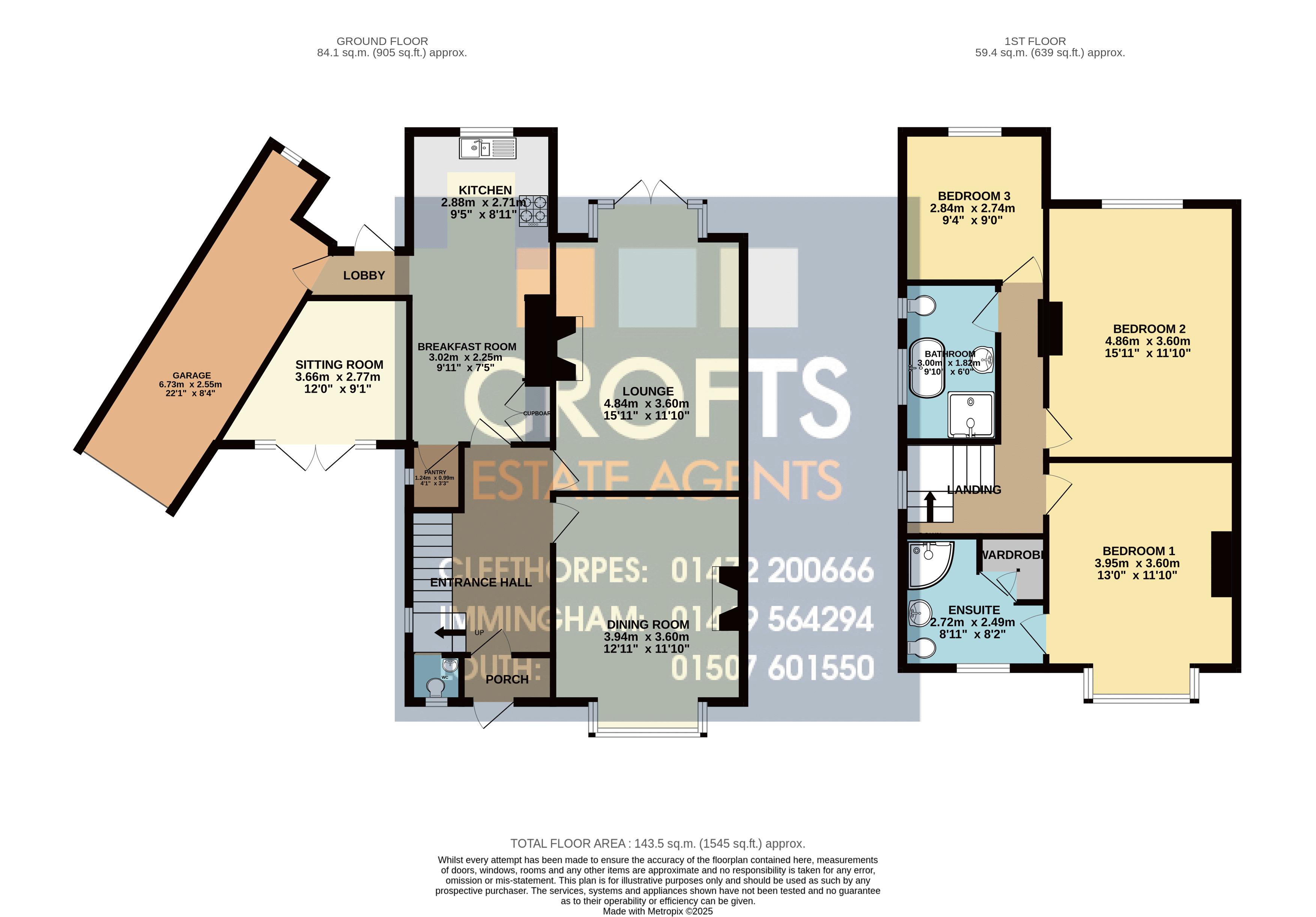 13, Westward Ho, Grimsby floorplan