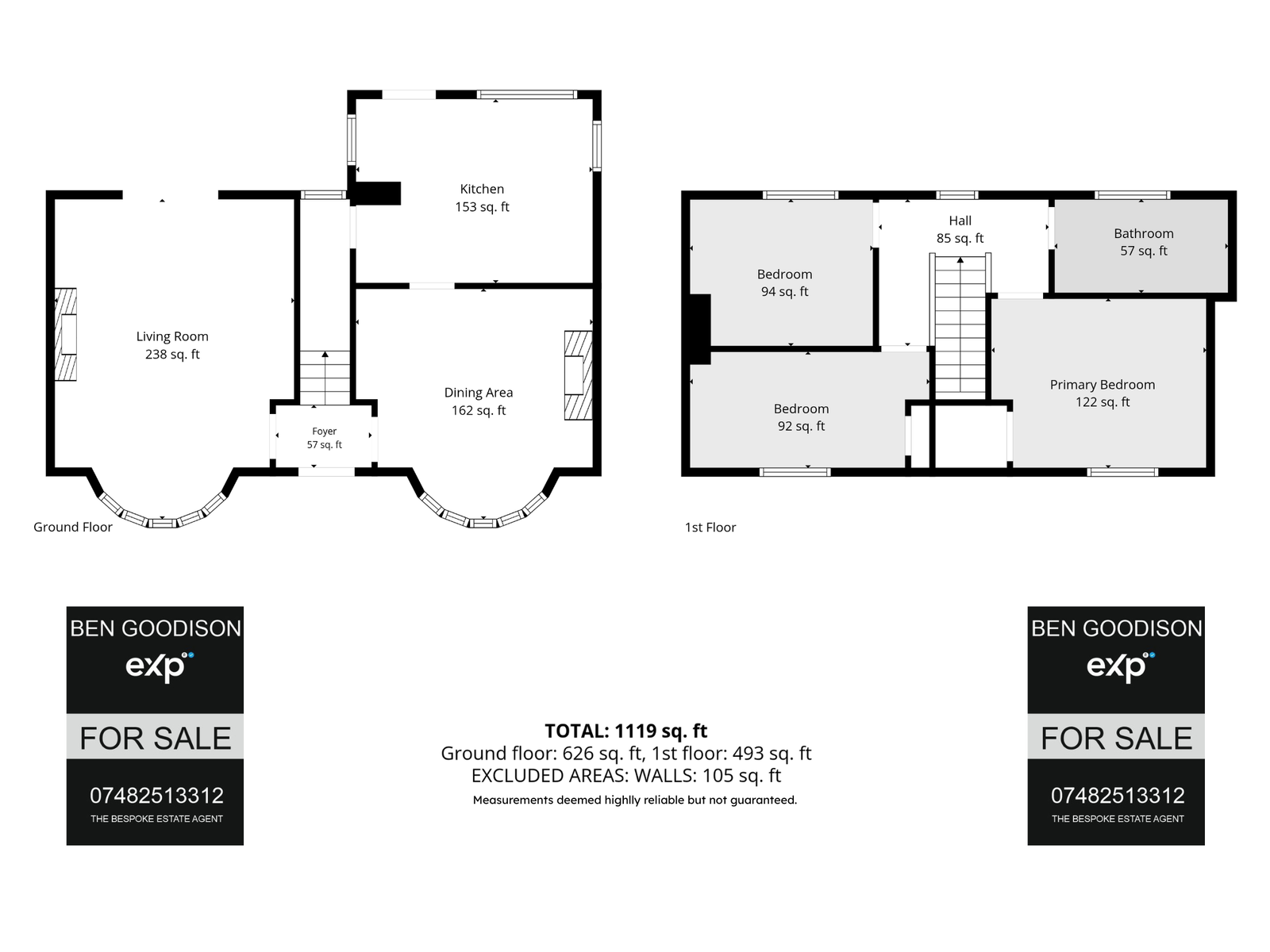 97, Old Road, Bradford floorplan