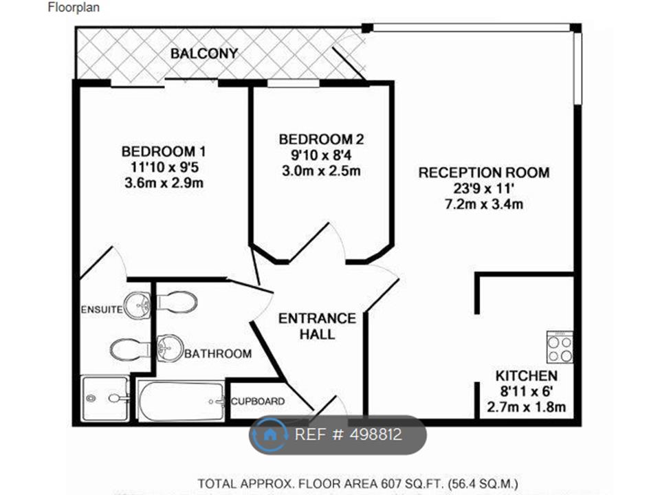 2 Bedrooms Flat to rent in Maritime House, London SE18