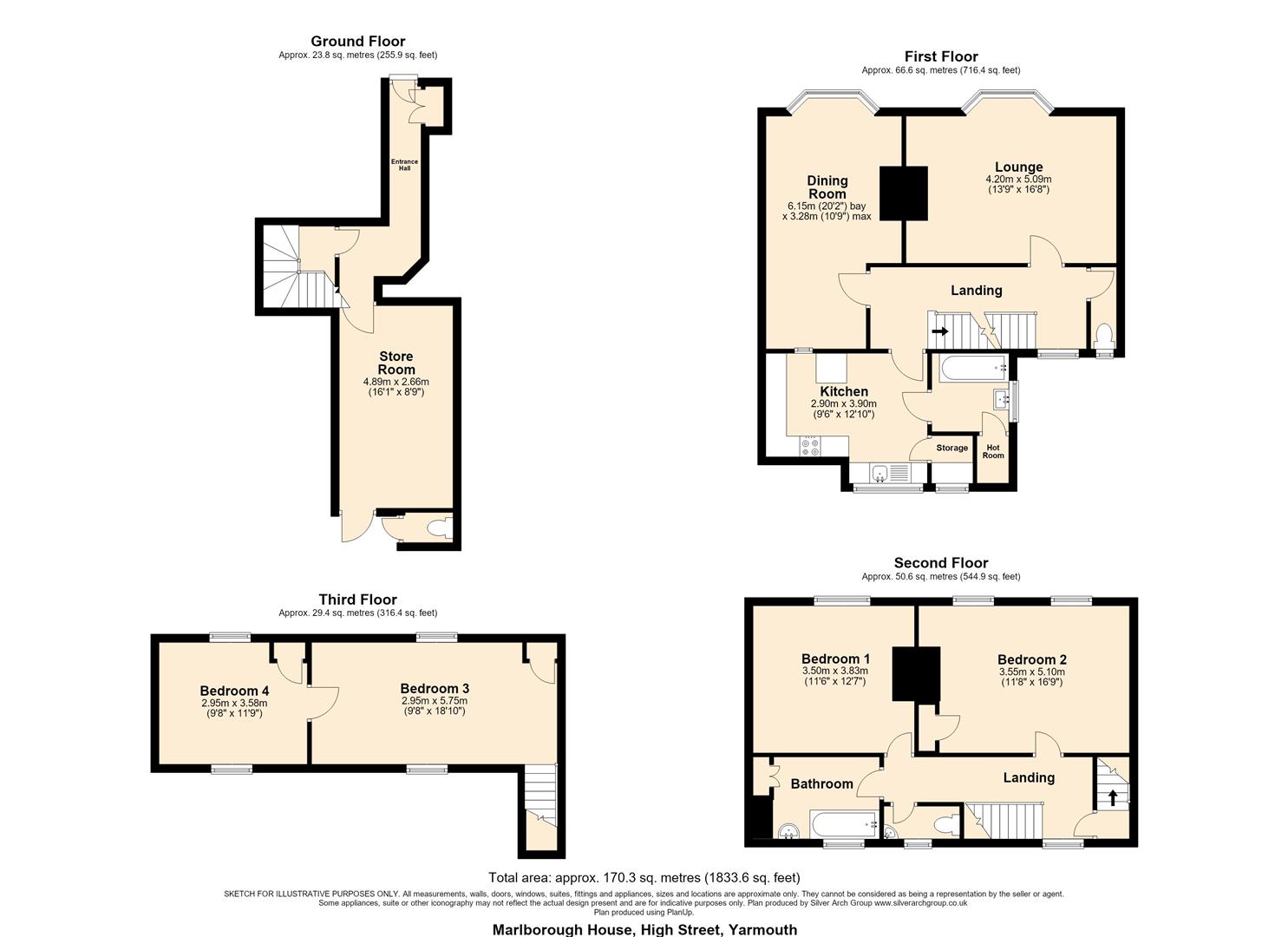 High Street, Yarmouth floorplan