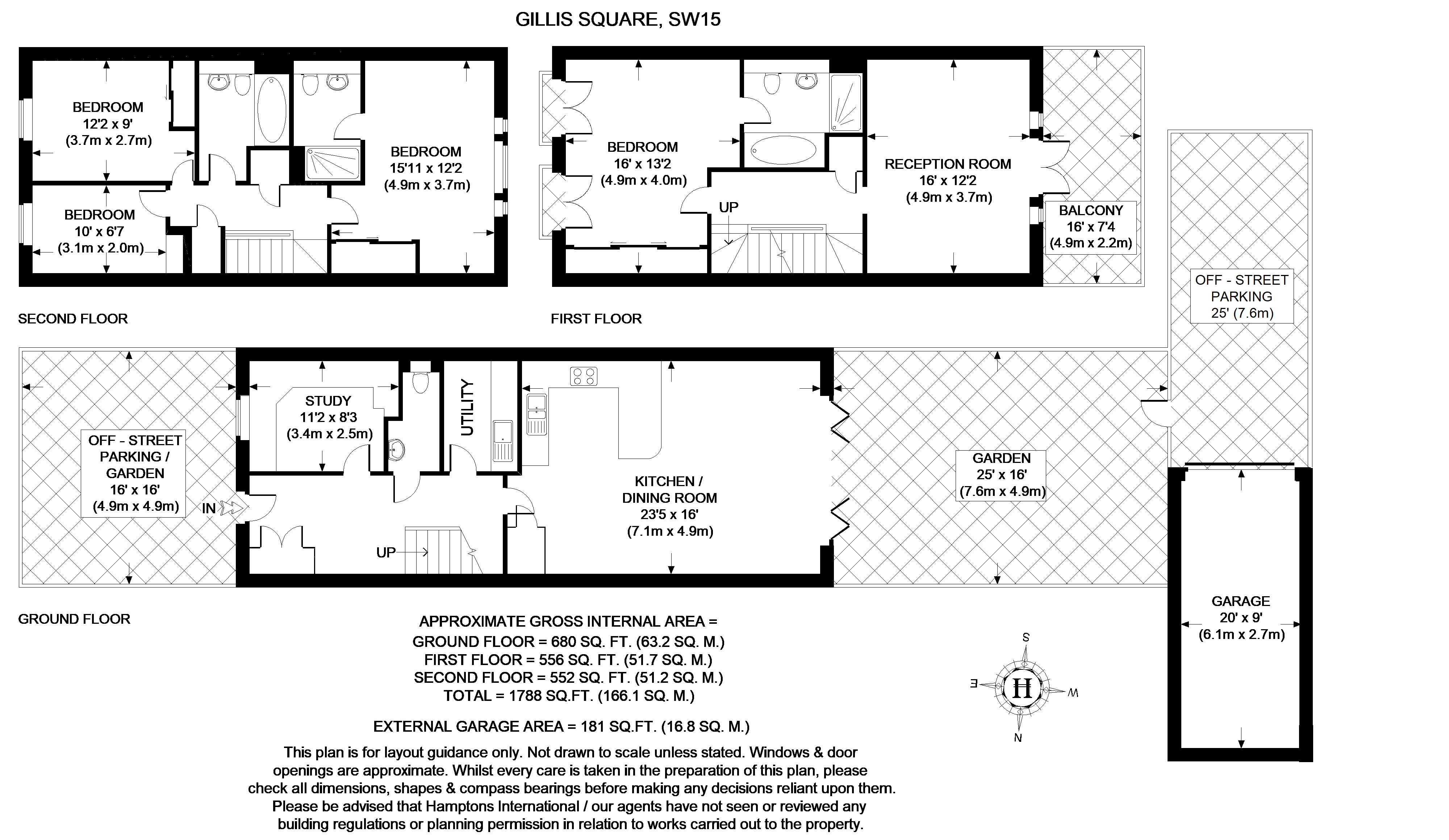 2, Gillis Square, London floorplan