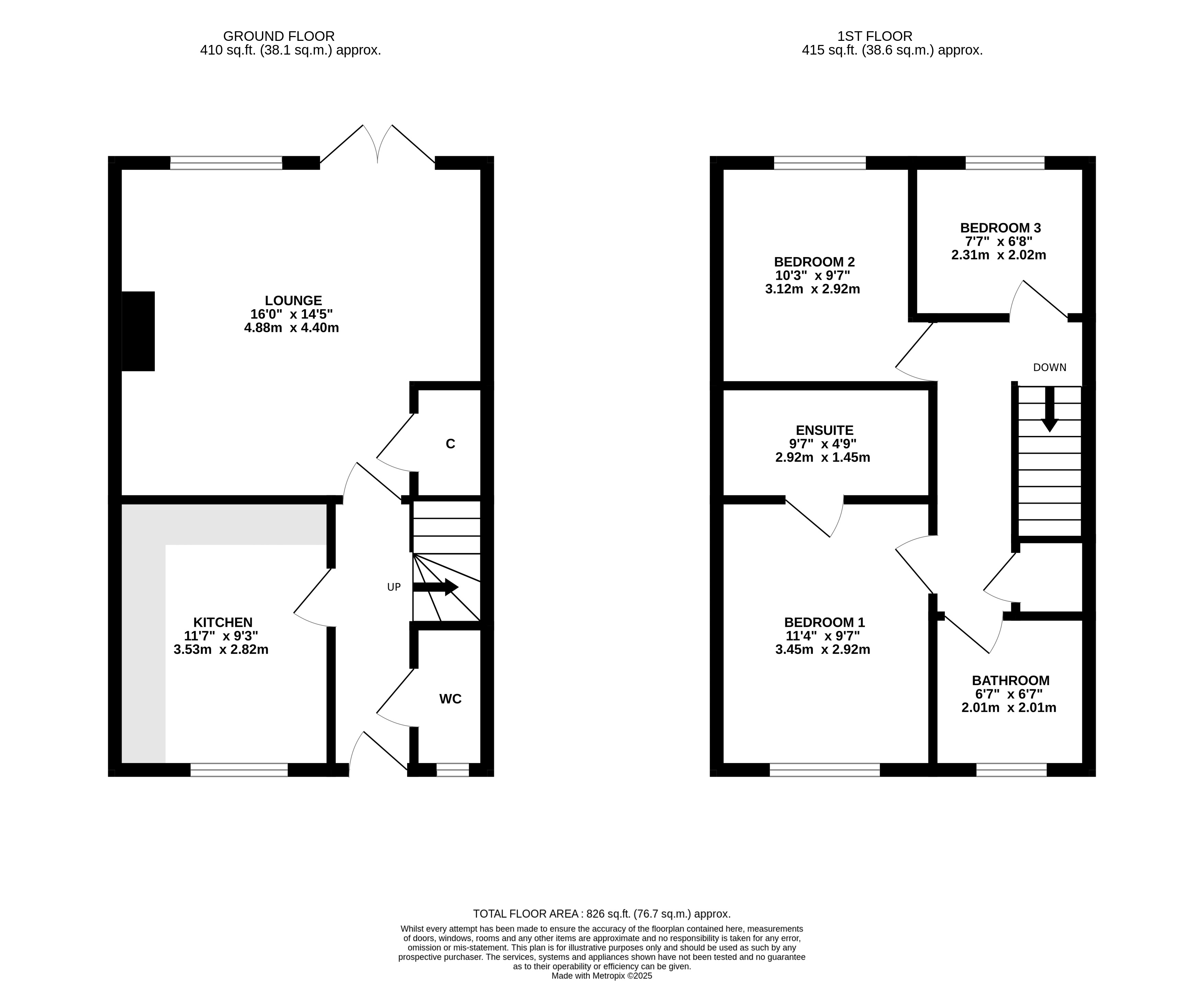 31, Oaklands Road, Leeds floorplan