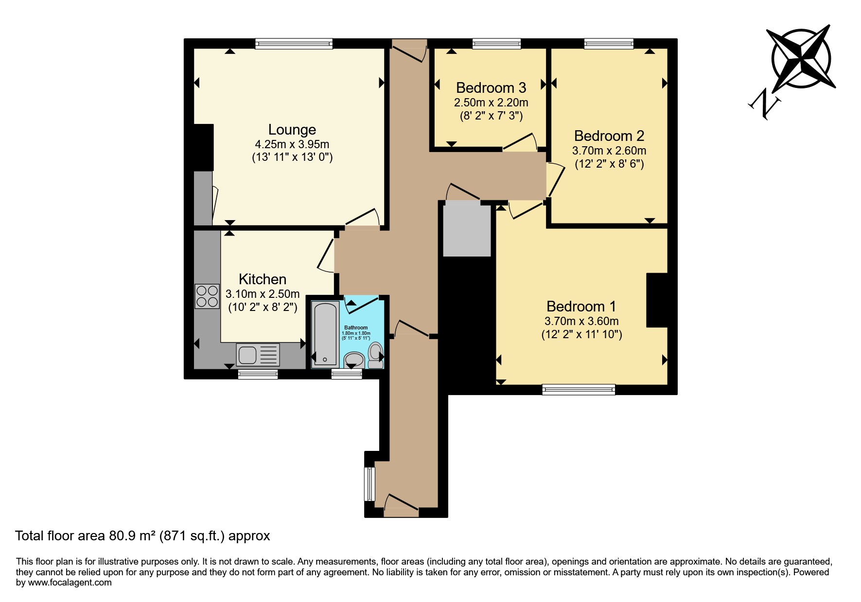 20, Ridgwell Road, London floorplan