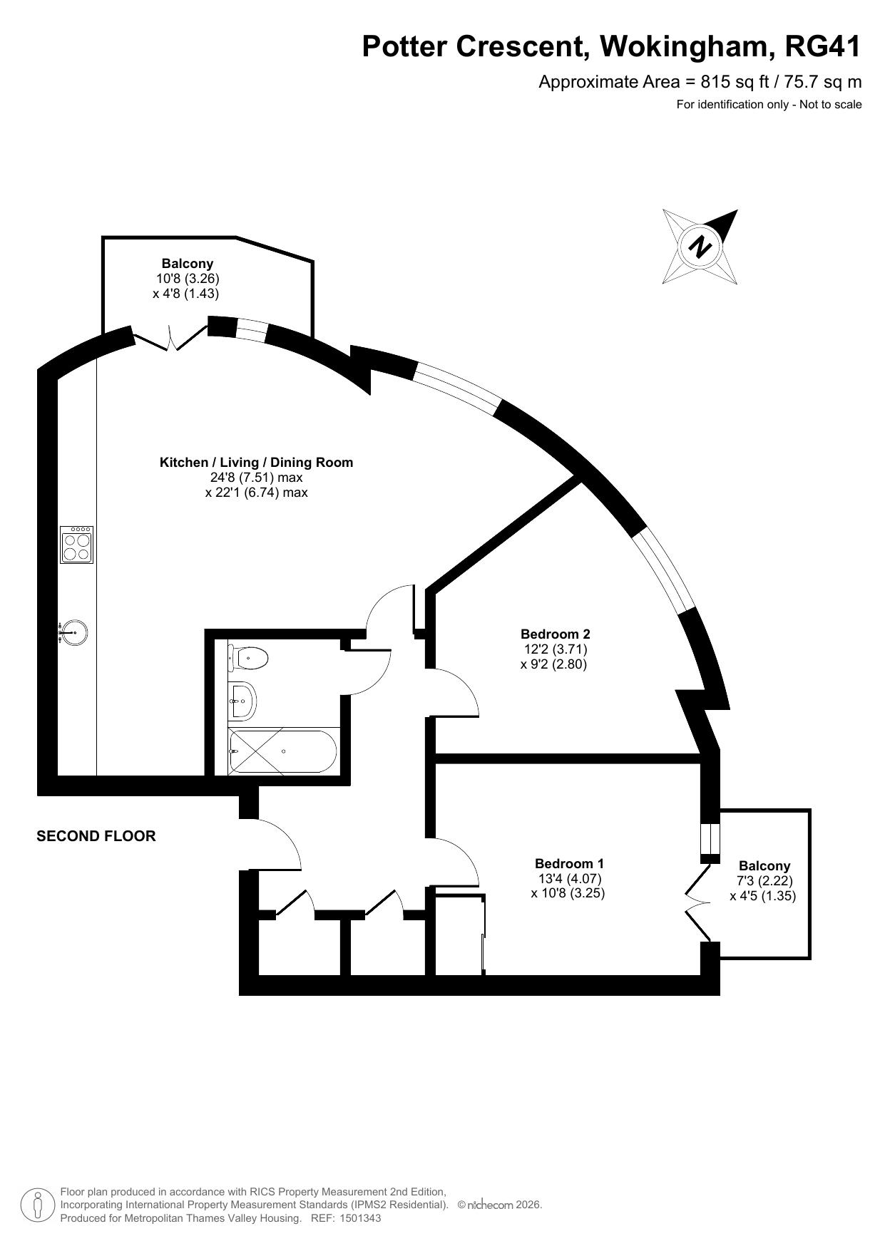 Potter Crescent, Wokingham floorplan