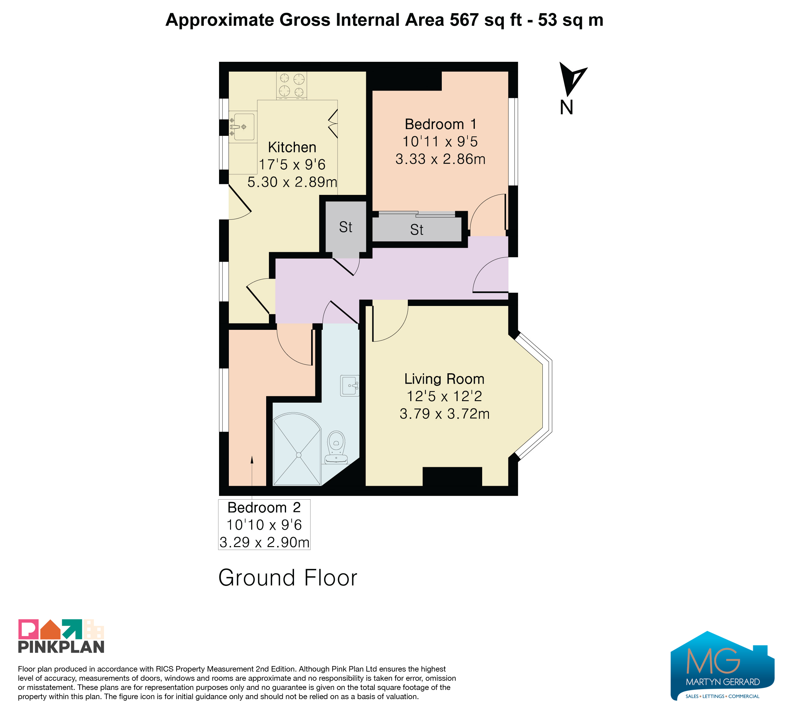 119, Chalet Estate, London floorplan