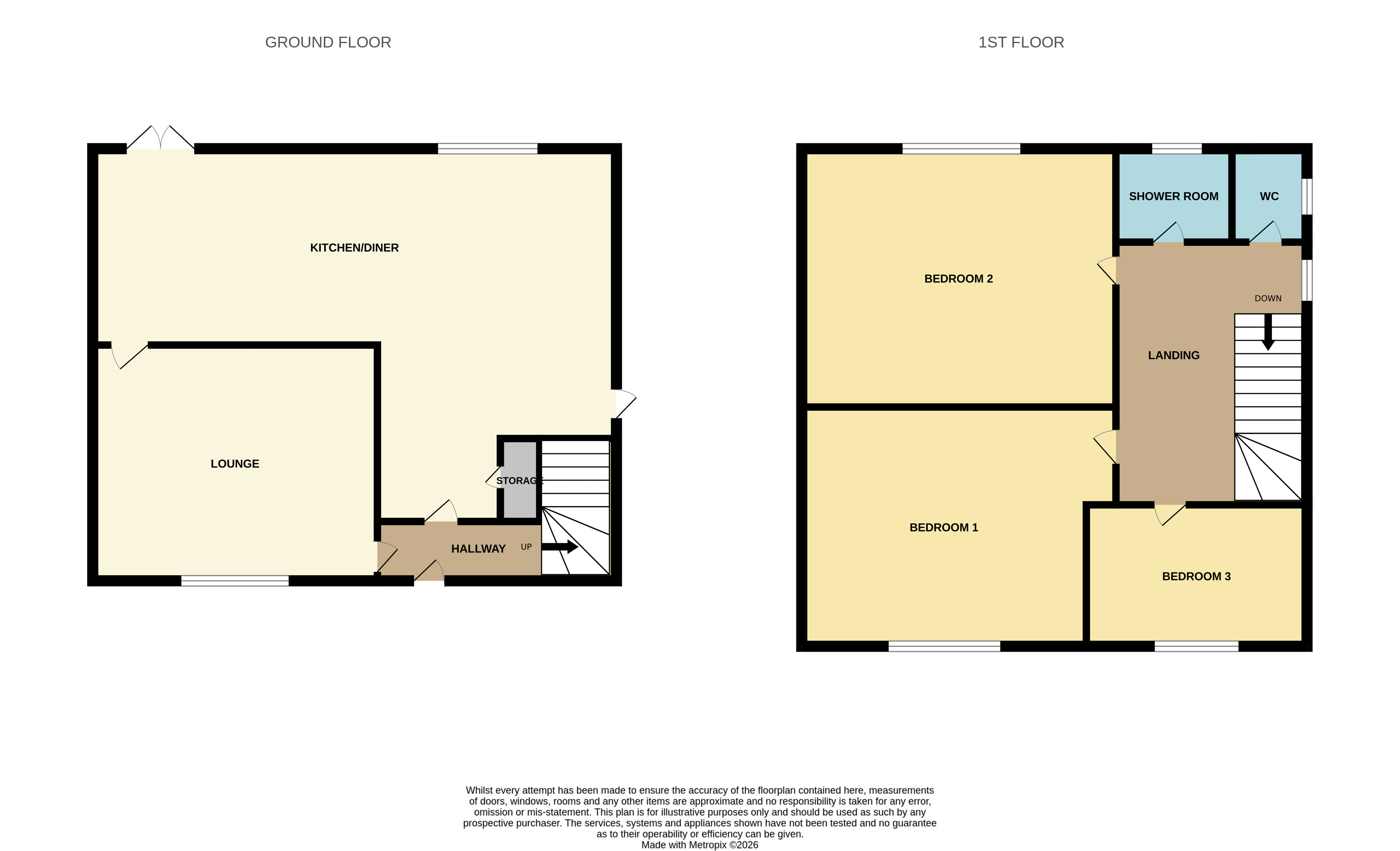 26, St. Lawrence Road, Nuneaton floorplan