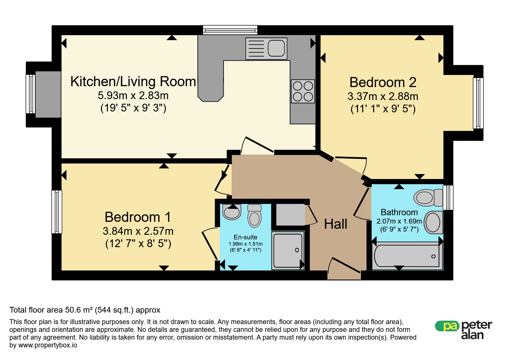 93, Ffordd Y Mileniwm, Barry floorplan