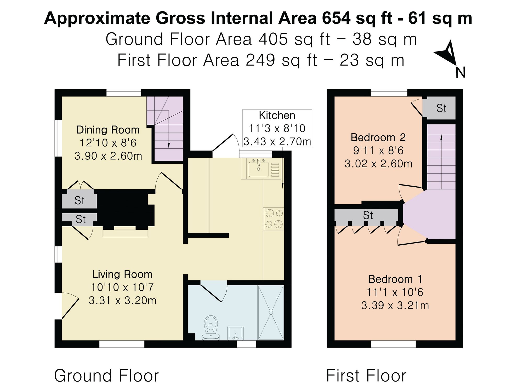 22 Mangrove Road, Hertford floorplan