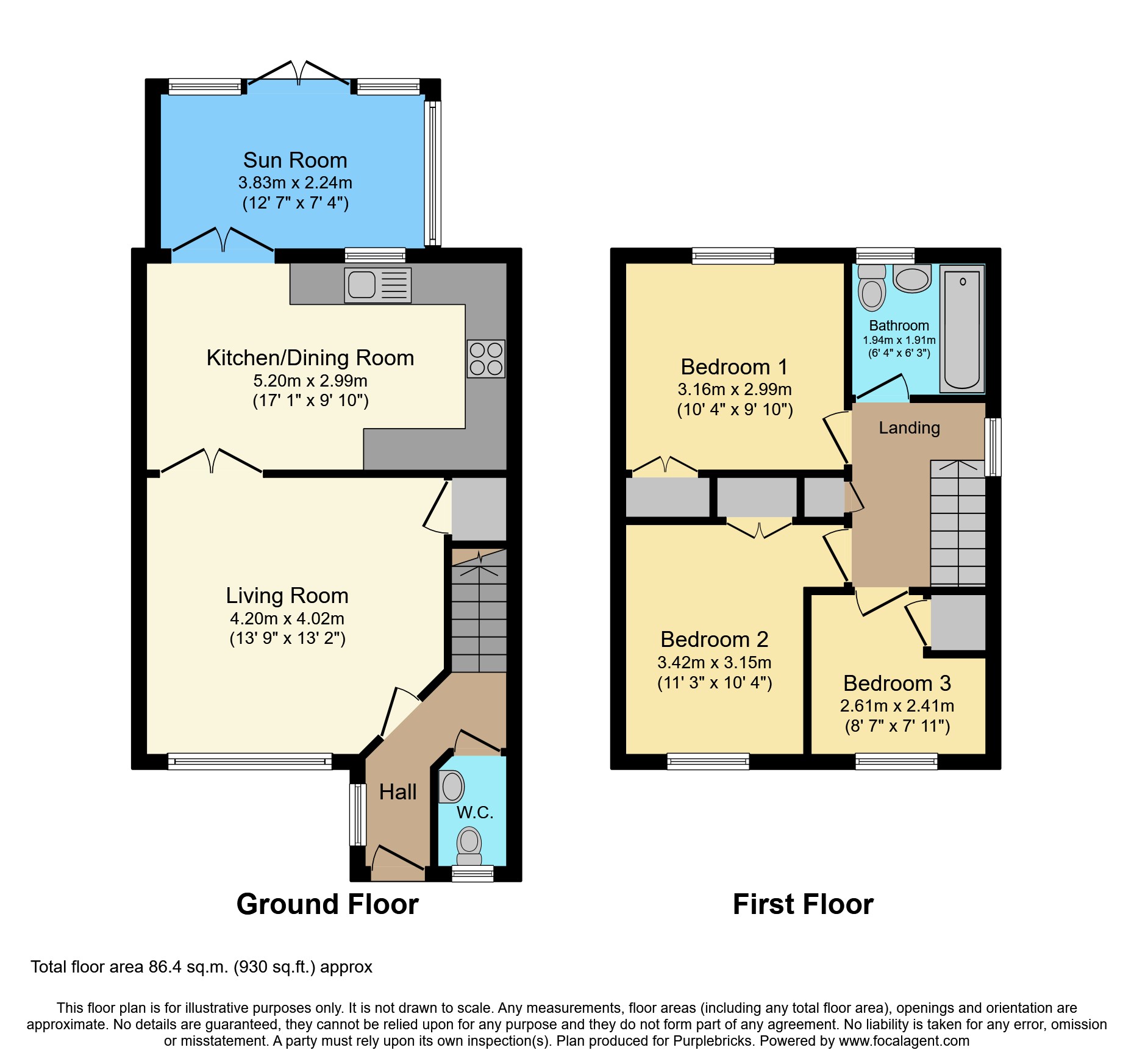 Lochty Drive, Kinglassie KY5, 3 bedroom end terrace house for sale