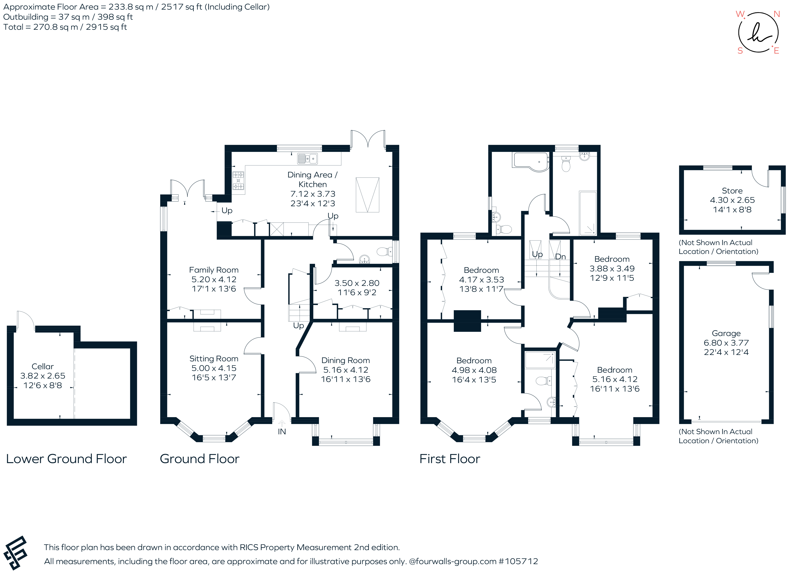 Dalewood, London Road, Ascot floorplan