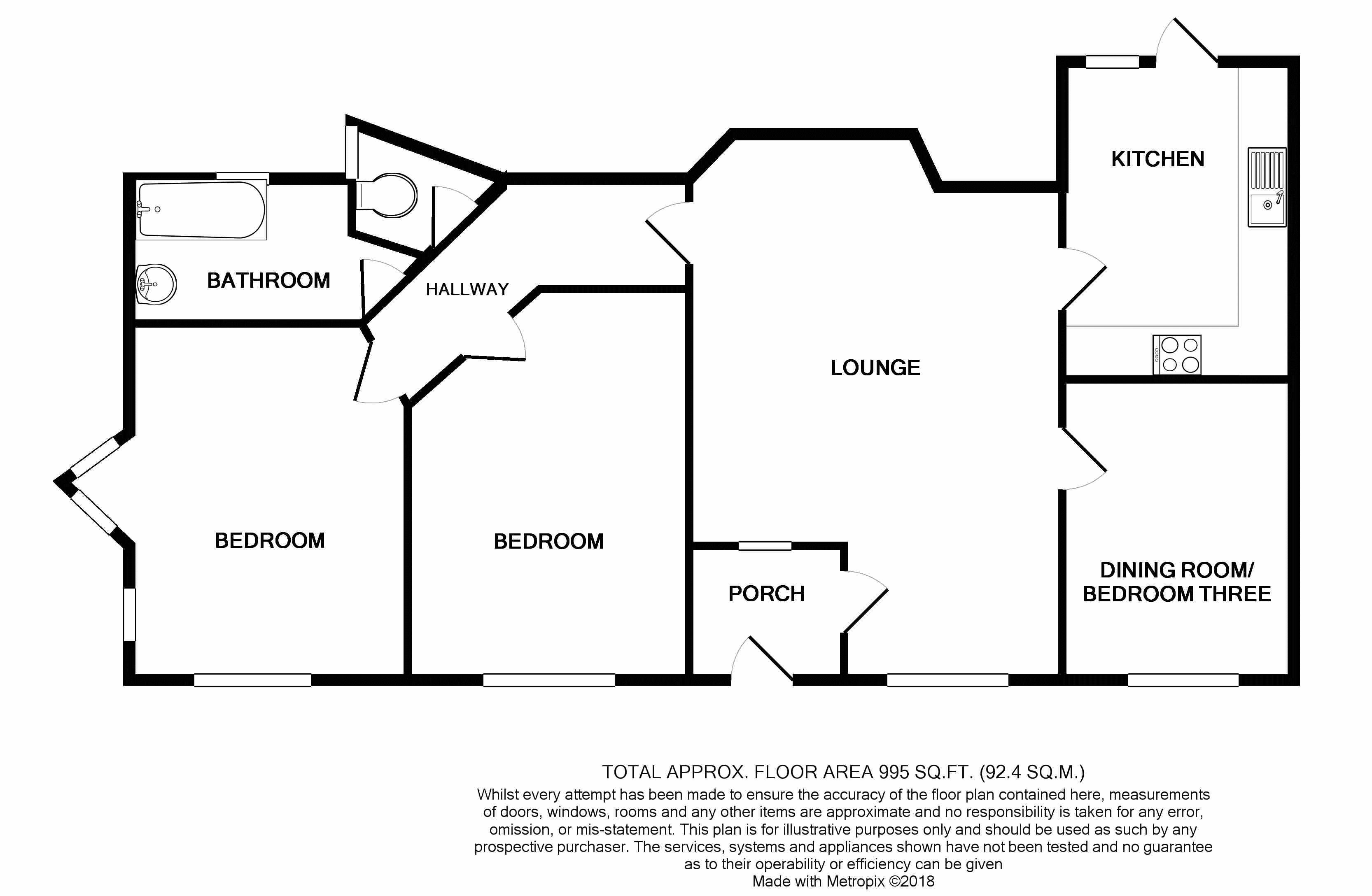 3 Bedrooms  for sale in Grosvenor Court, The Leas, Westcliff-On-Sea, Essex SS0