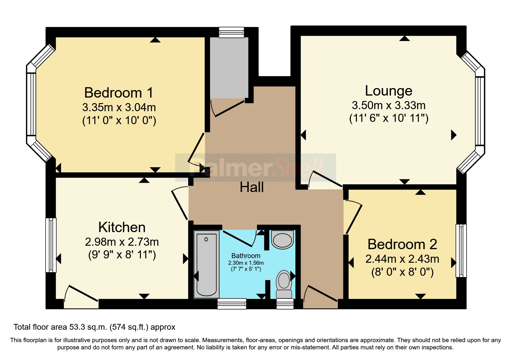 Draycott Road, Ensbury Park, Bournemouth, Dorset BH10, 2 bedroom flat