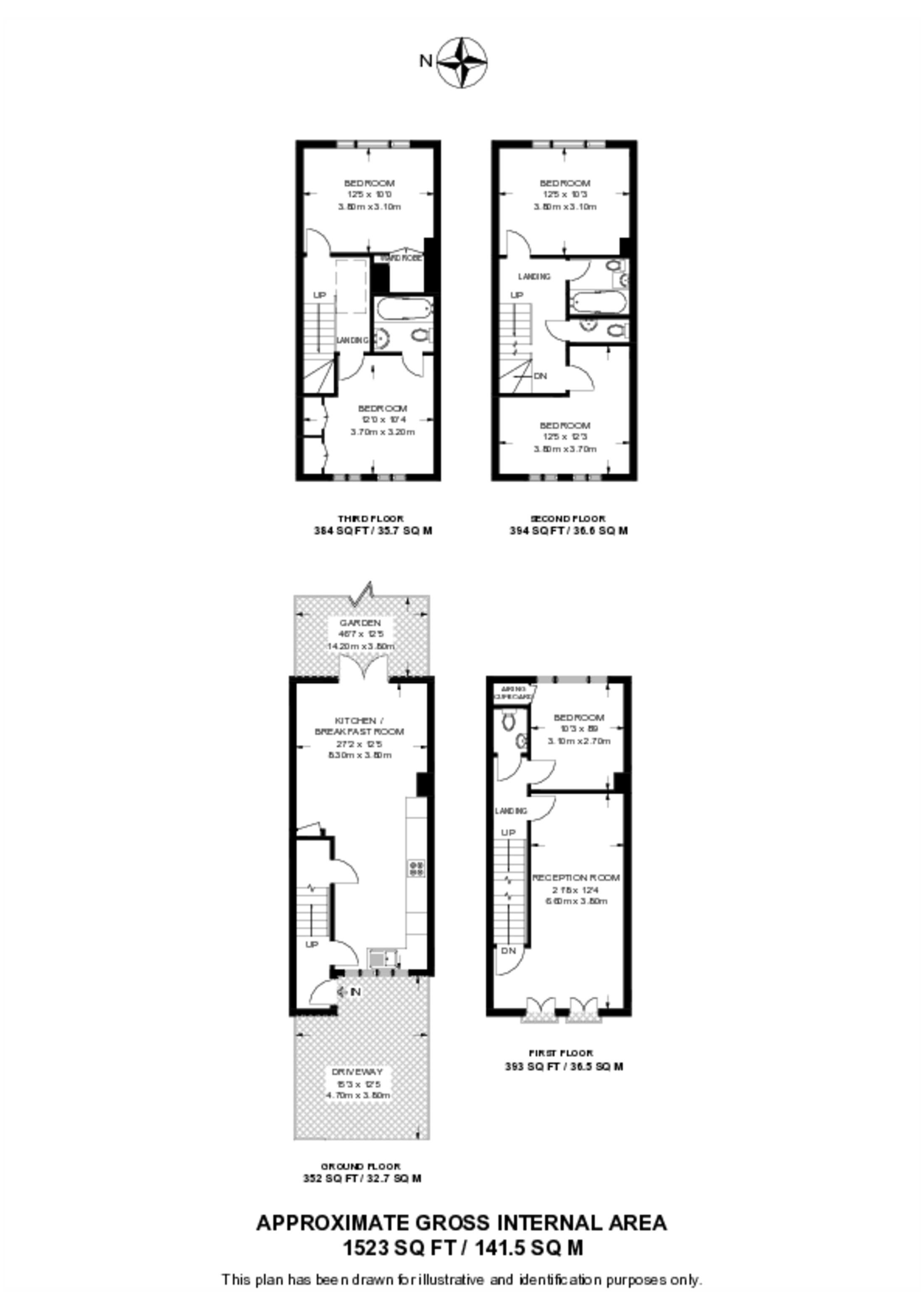 Schubert Road, East Putney floorplan