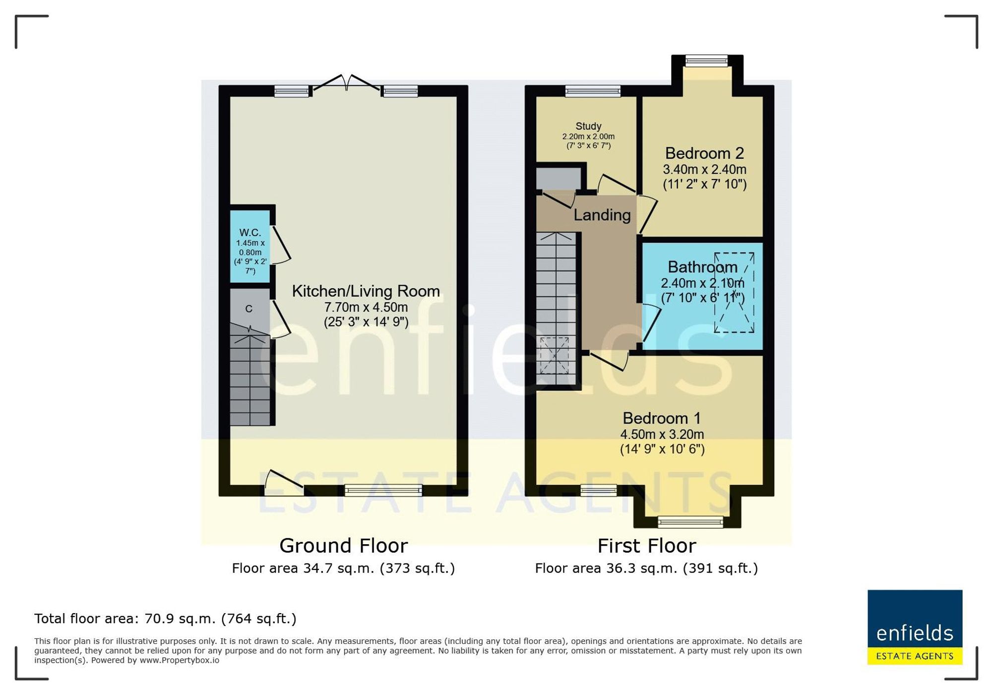 8 Faith Gardens, Poole floorplan