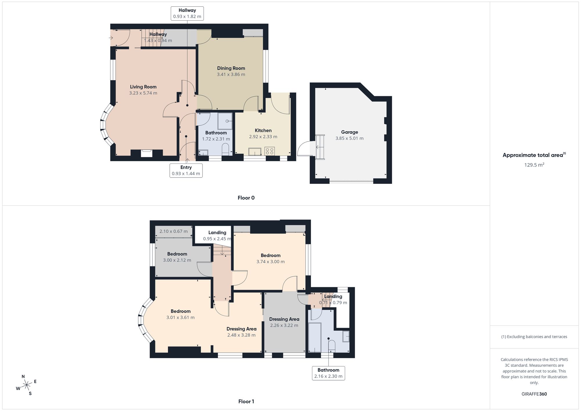 37 Brighton Gardens, Gateshead floorplan