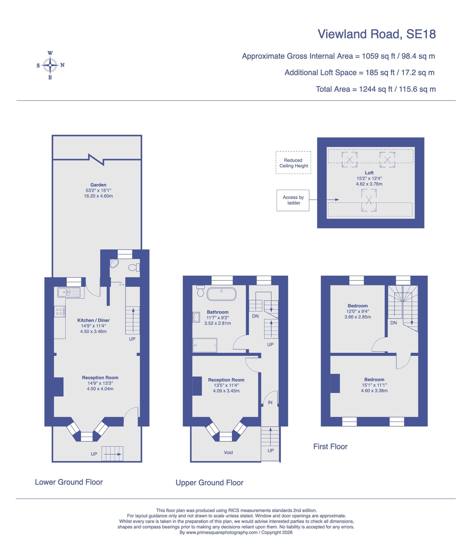 42, Viewland Road, London floorplan