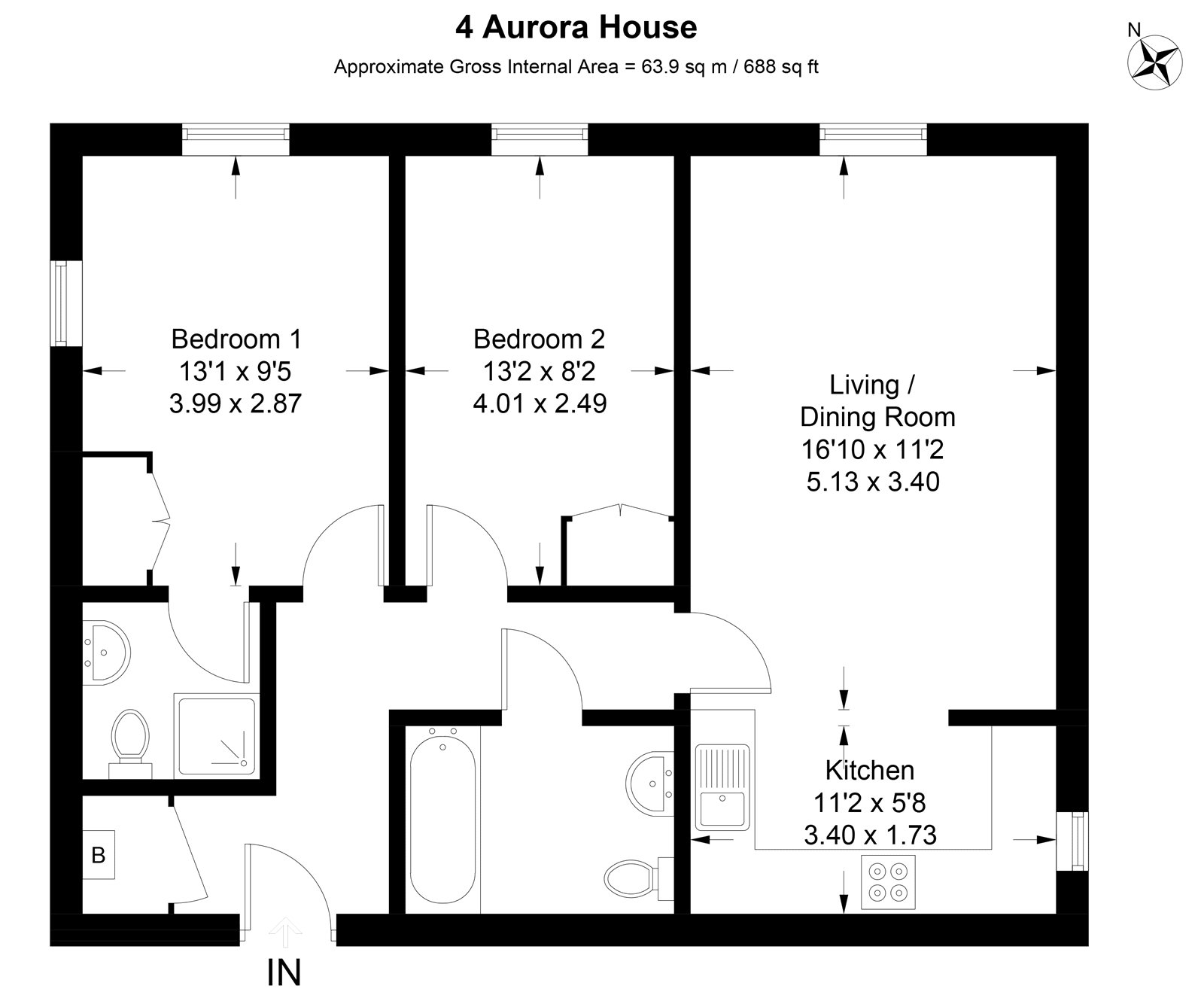 Bath Road, Thatcham, Berkshire RG18, 2 bedroom flat for sale 63372223