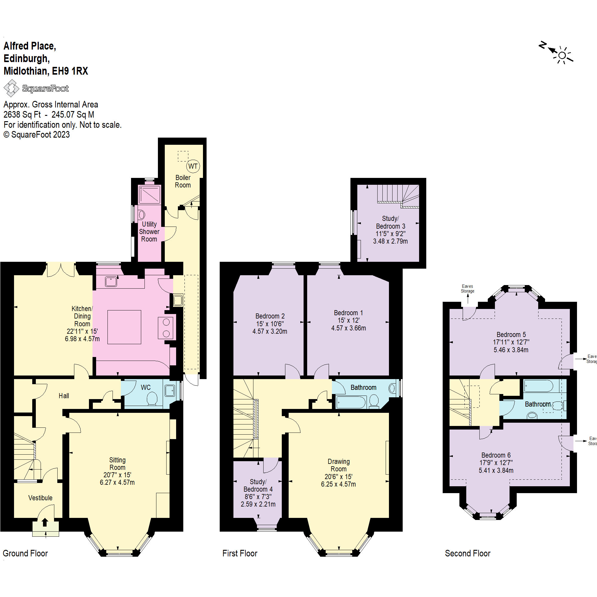 Free property report 3 Alfred Place, Newington, Edinburgh, EH9 1RX