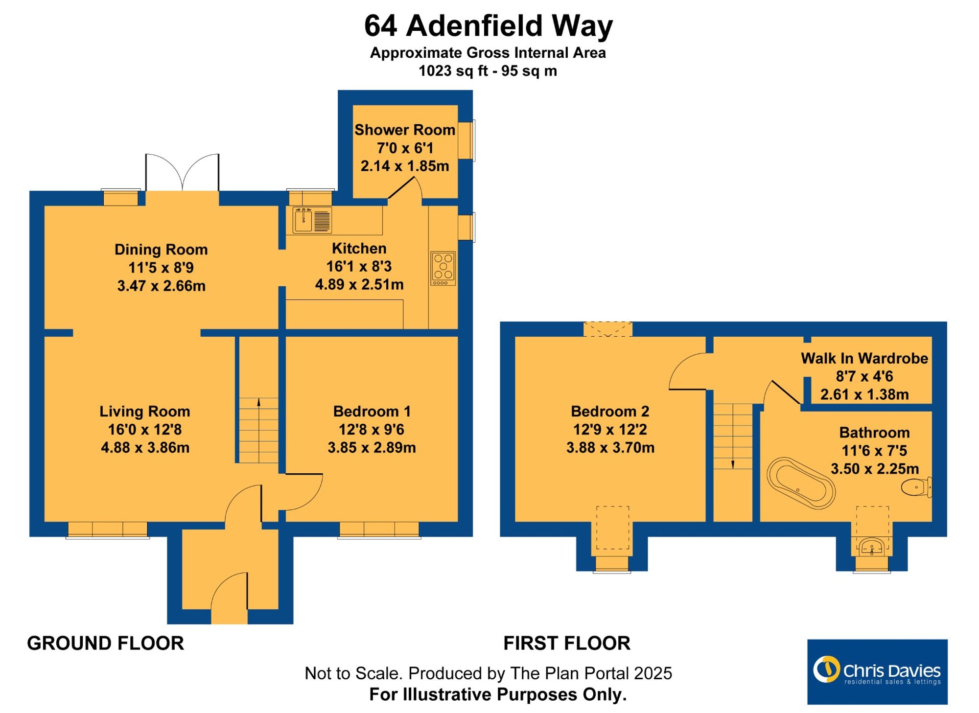 64 Adenfield Way, Barry floorplan