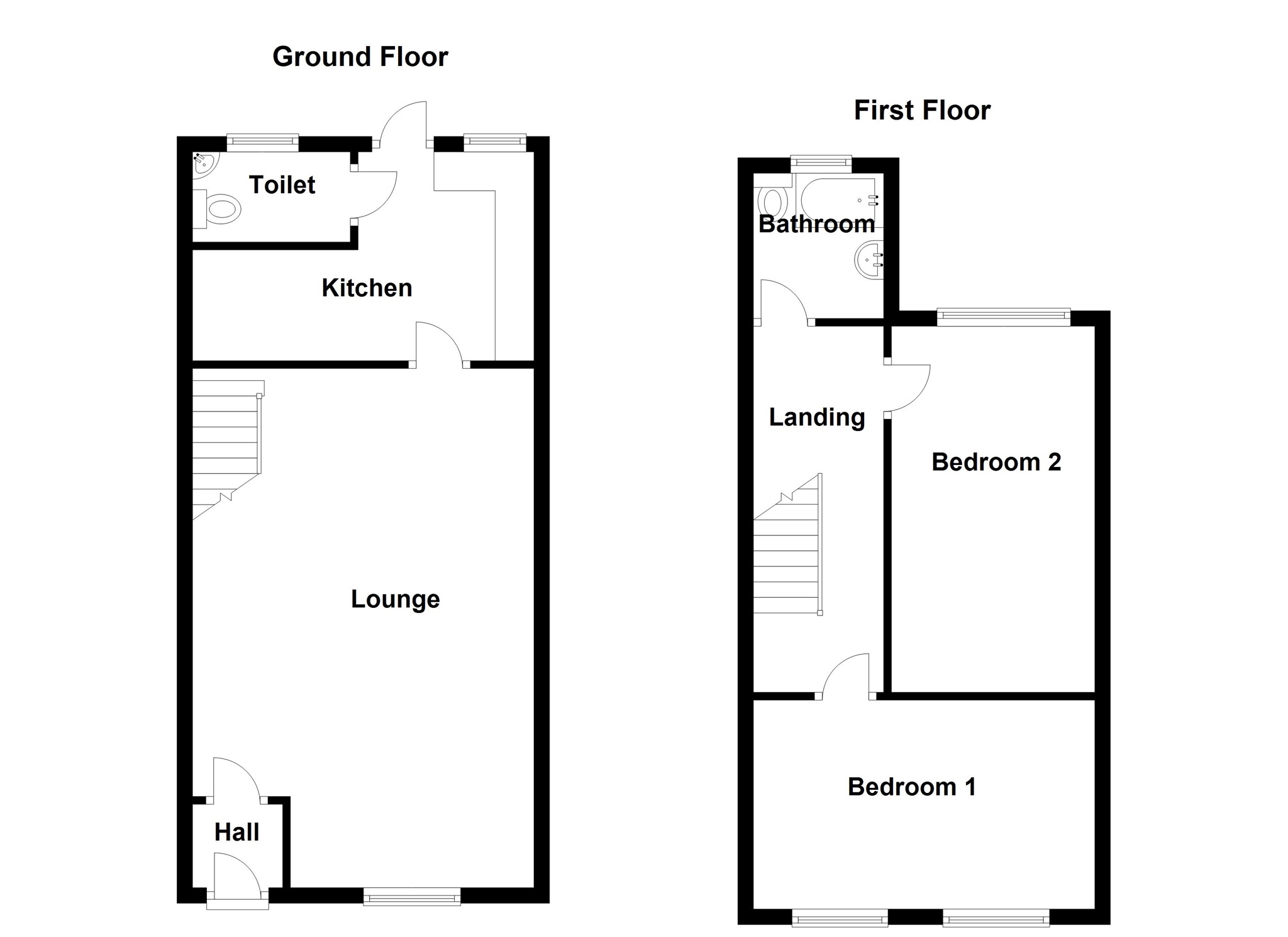 2 Bedrooms Terraced house for sale in Slate Street, Morriston, Swansea SA6