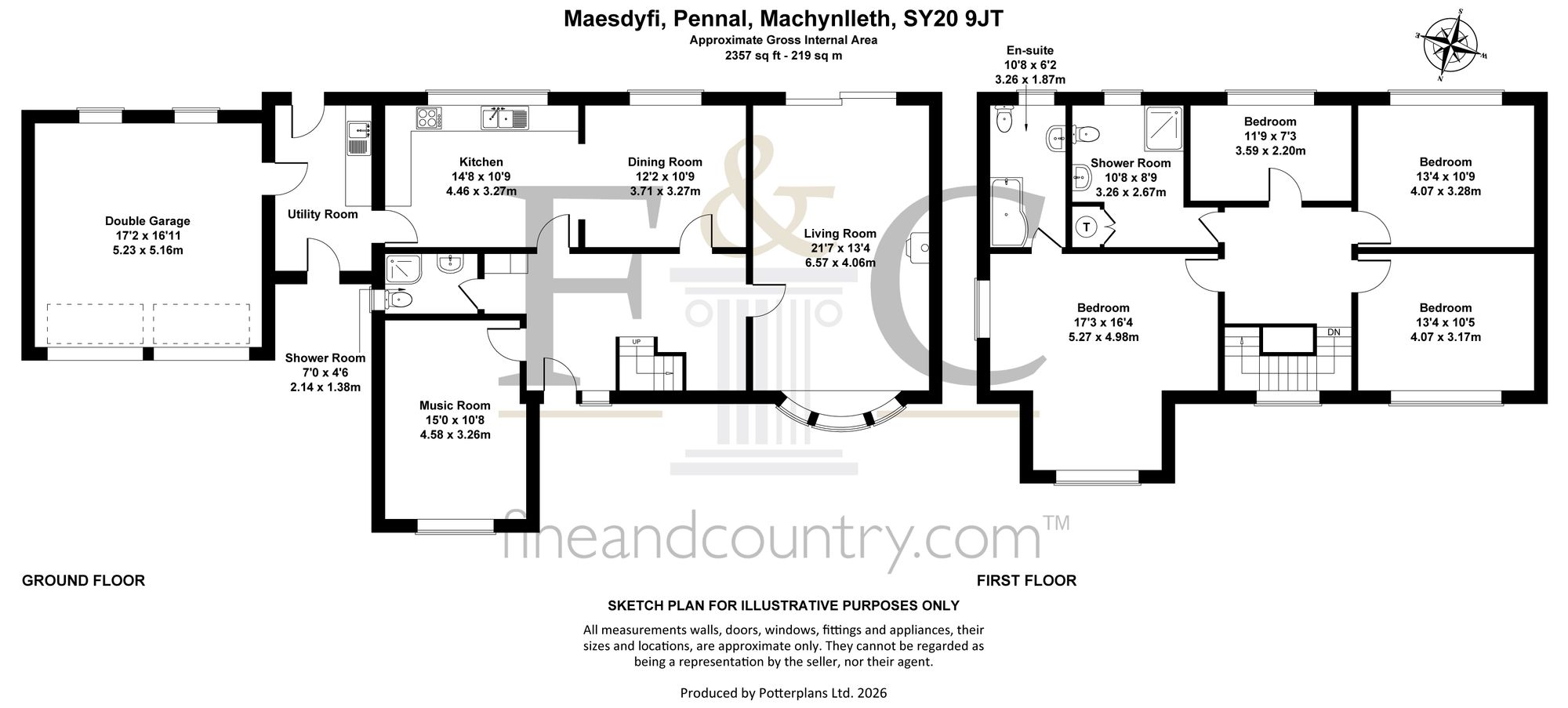 Maesdyfi, Machynlleth floorplan