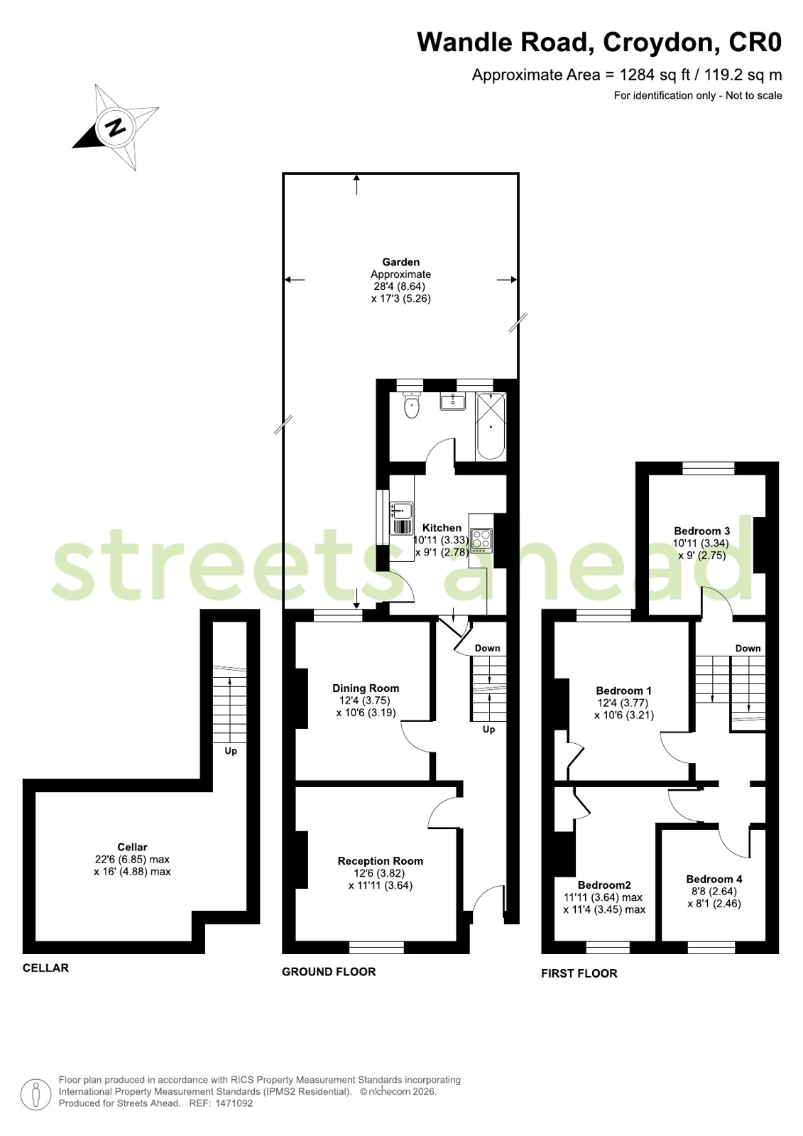 45, Wandle Road, Croydon floorplan