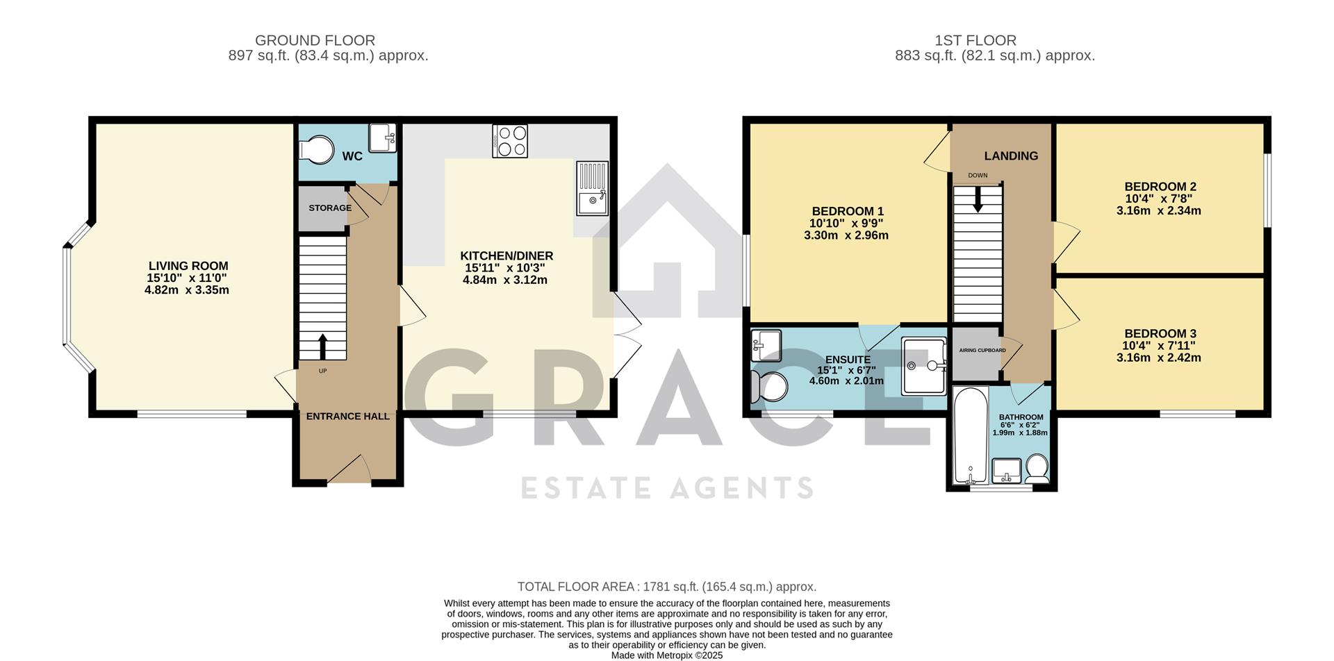 1, Muntjac Gardens, Stowmarket floorplan