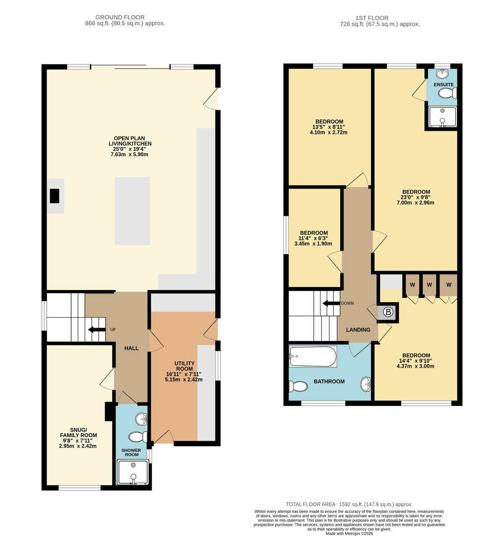 6, Holloway Field, Coventry floorplan