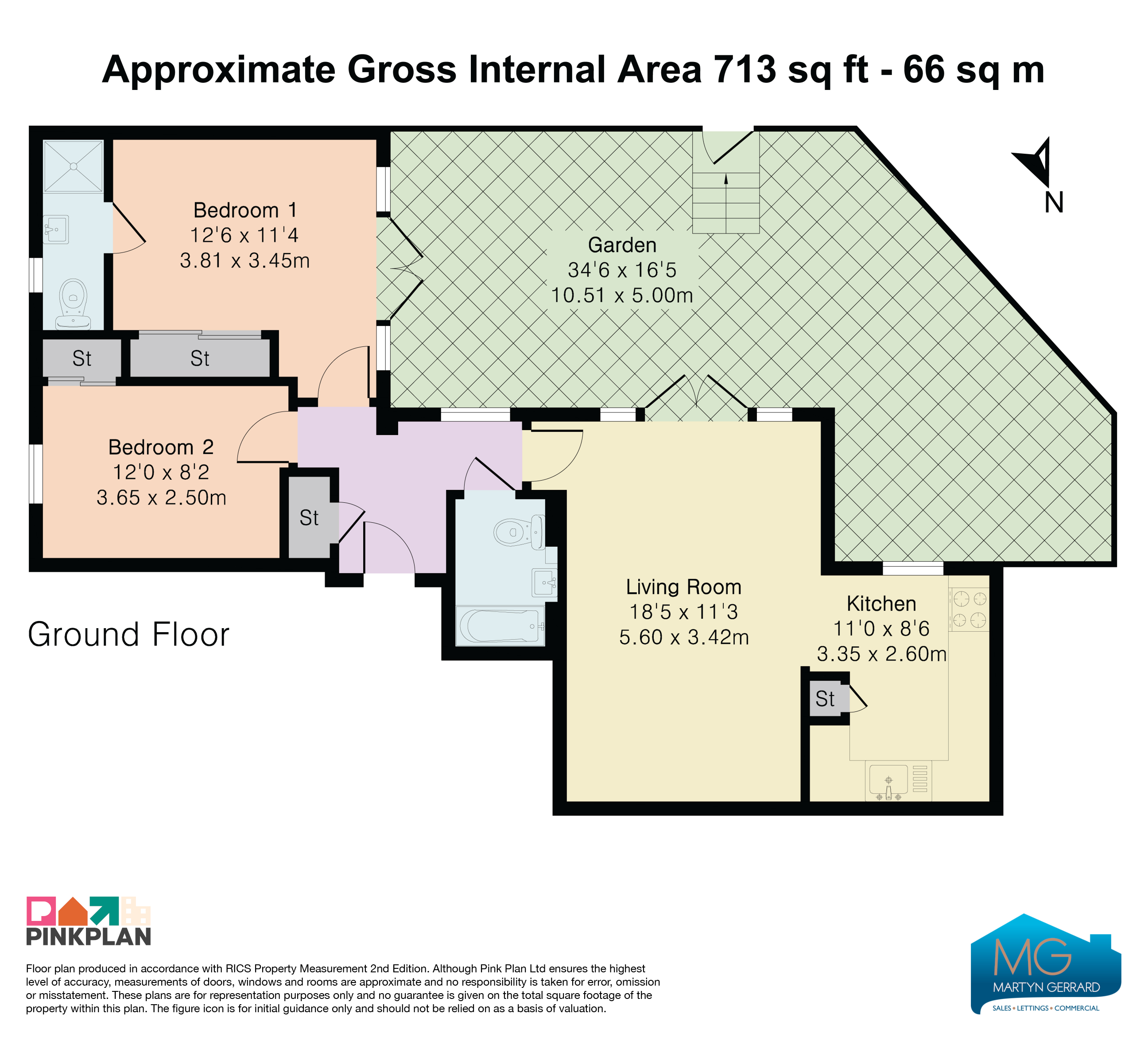 Holden Road, London floorplan