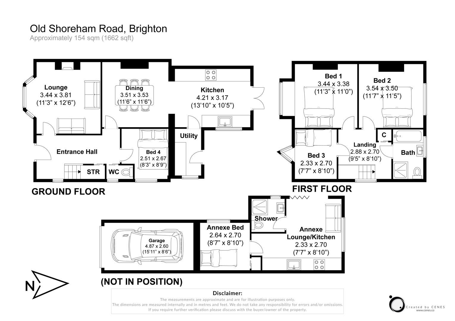 265, Old Shoreham Road, Brighton floorplan