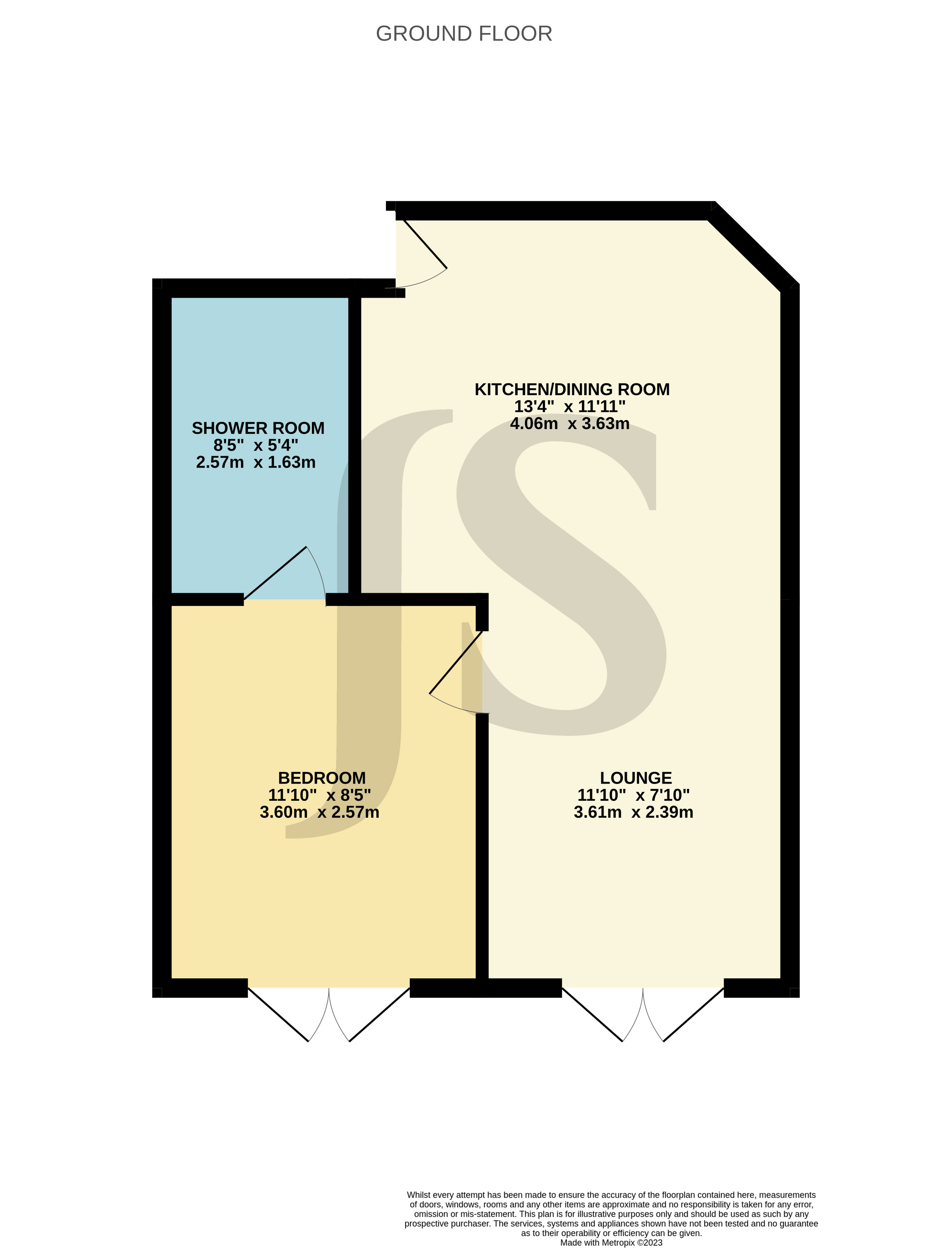 Crabtree Lane, Lancing BN15, 1 bedroom flat for sale 66482627
