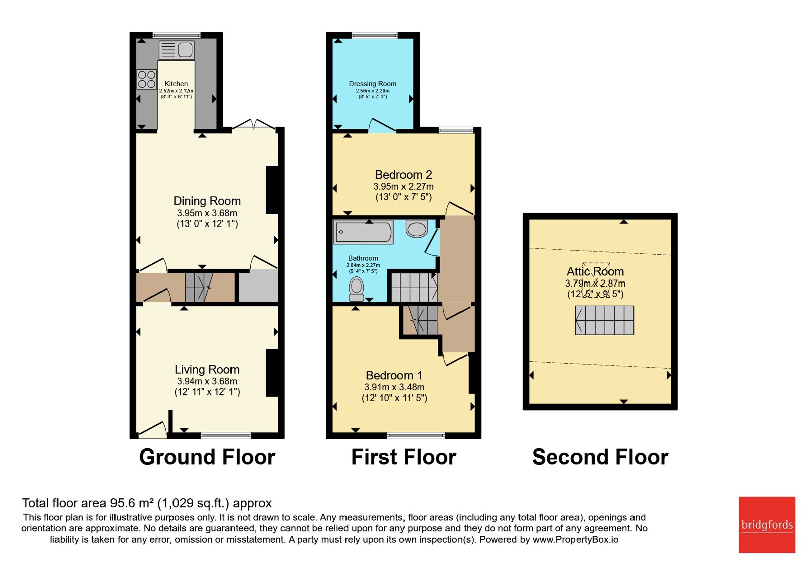 67, Two Trees Lane, Manchester floorplan