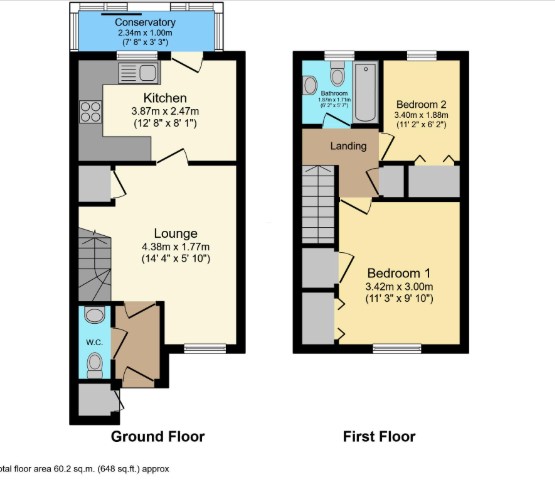 19, Catalina Drive, Poole floorplan