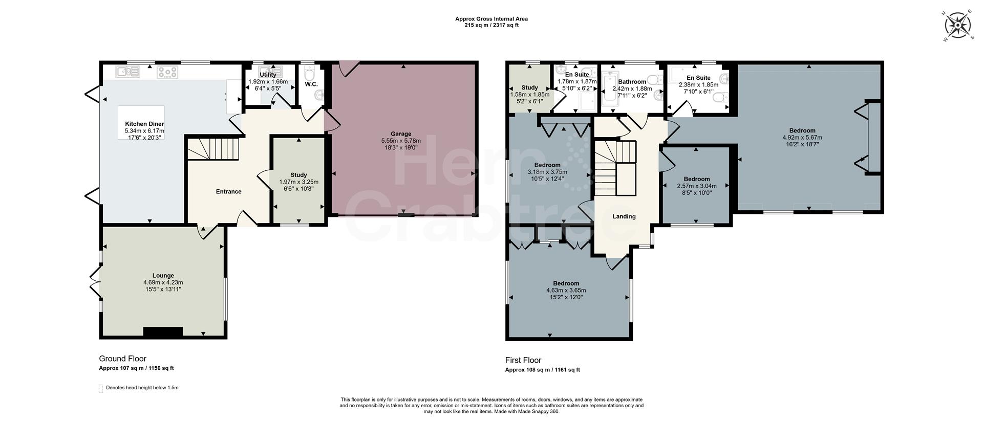 Acorn Place, Cardiff floorplan