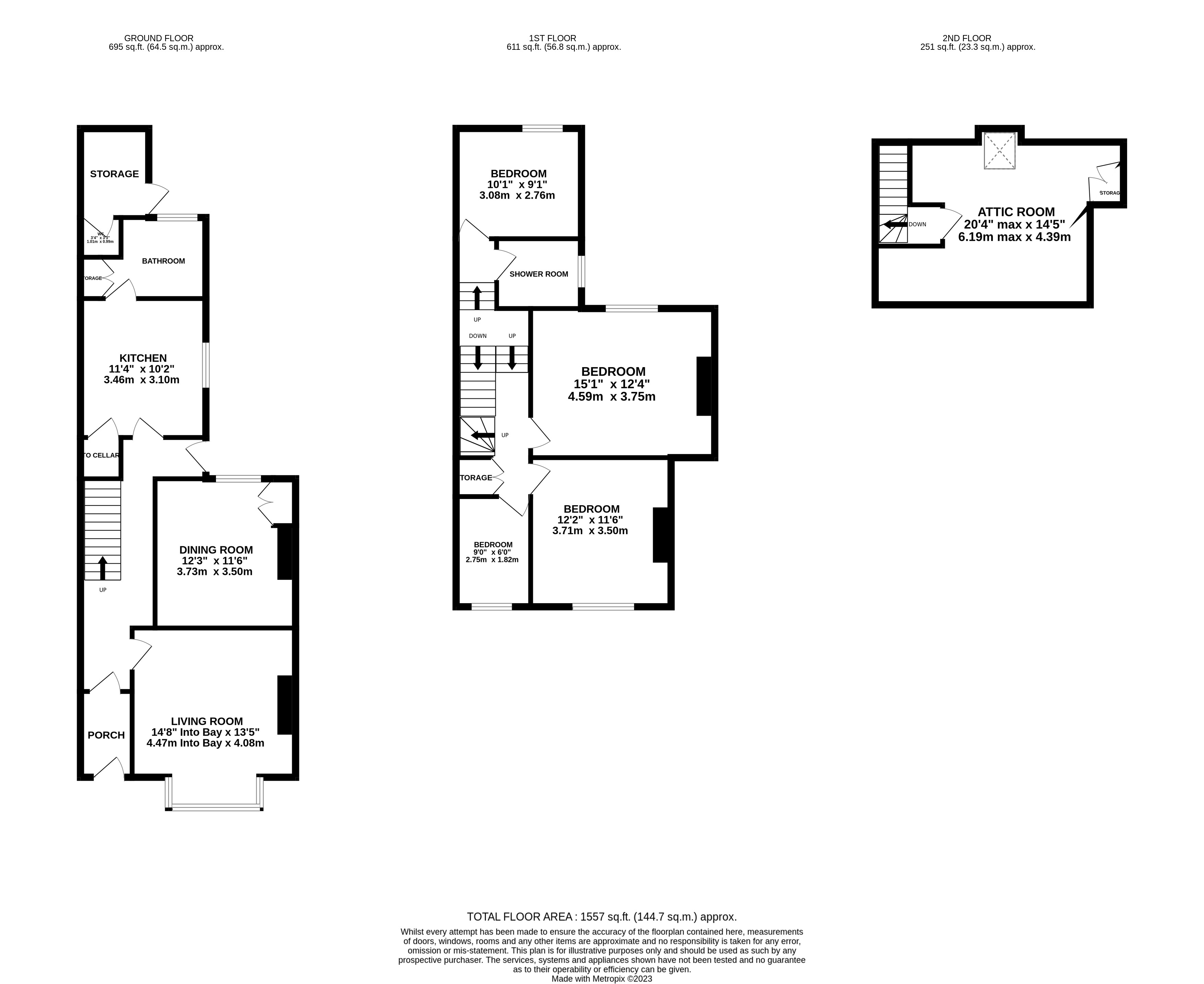 35, Spencer Road, Derbyshire floorplan