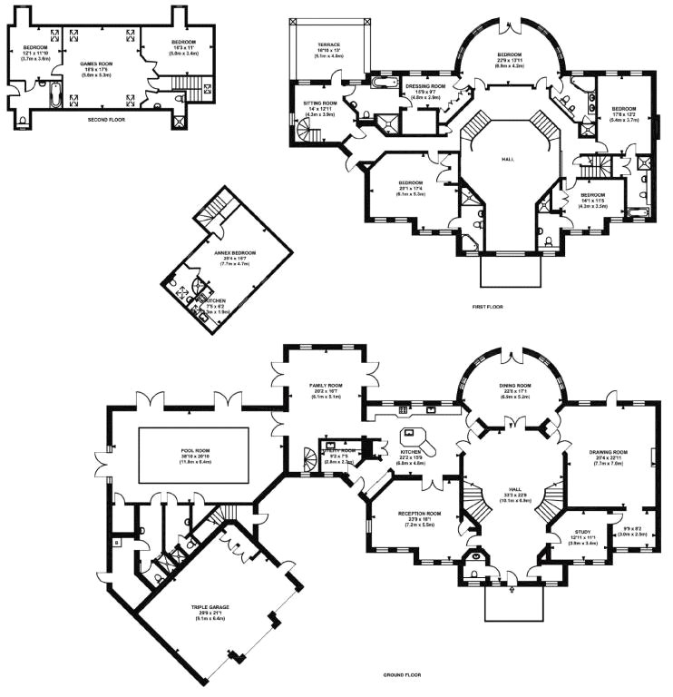 WhiteLions Dbl,, Chestnut Avenue, Surrey floorplan