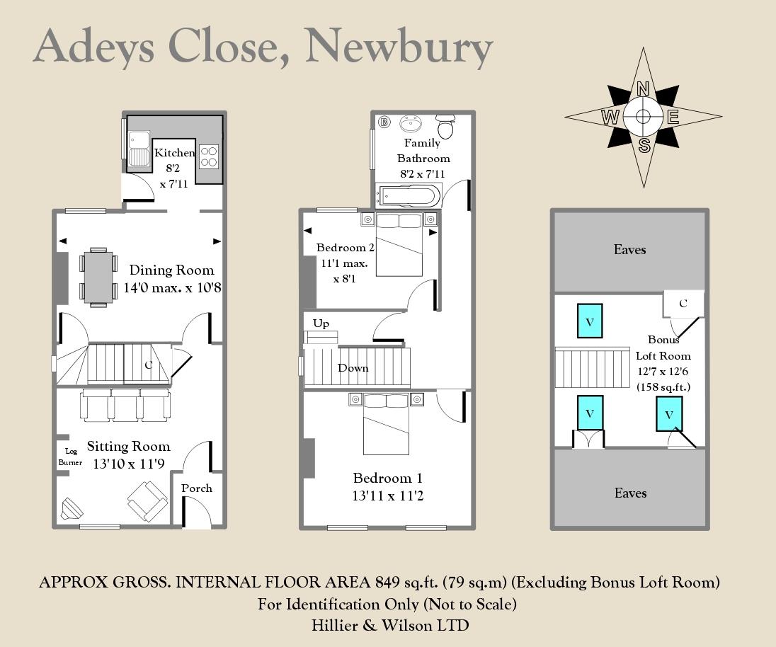 14, Adeys Close, Newbury floorplan