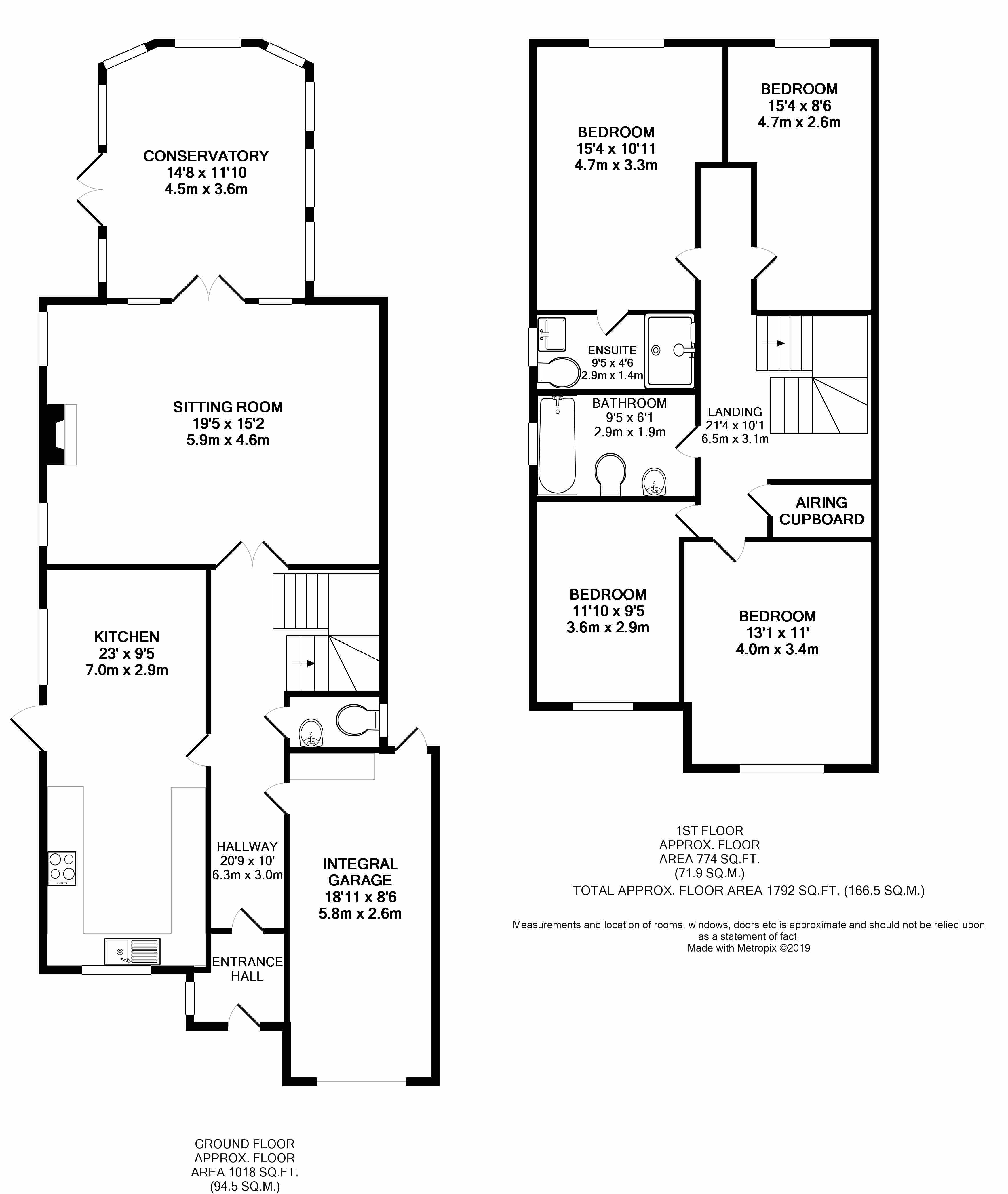 4 Bedrooms Link-detached house for sale in Sutherland Avenue, Biggin Hill, Westerham TN16