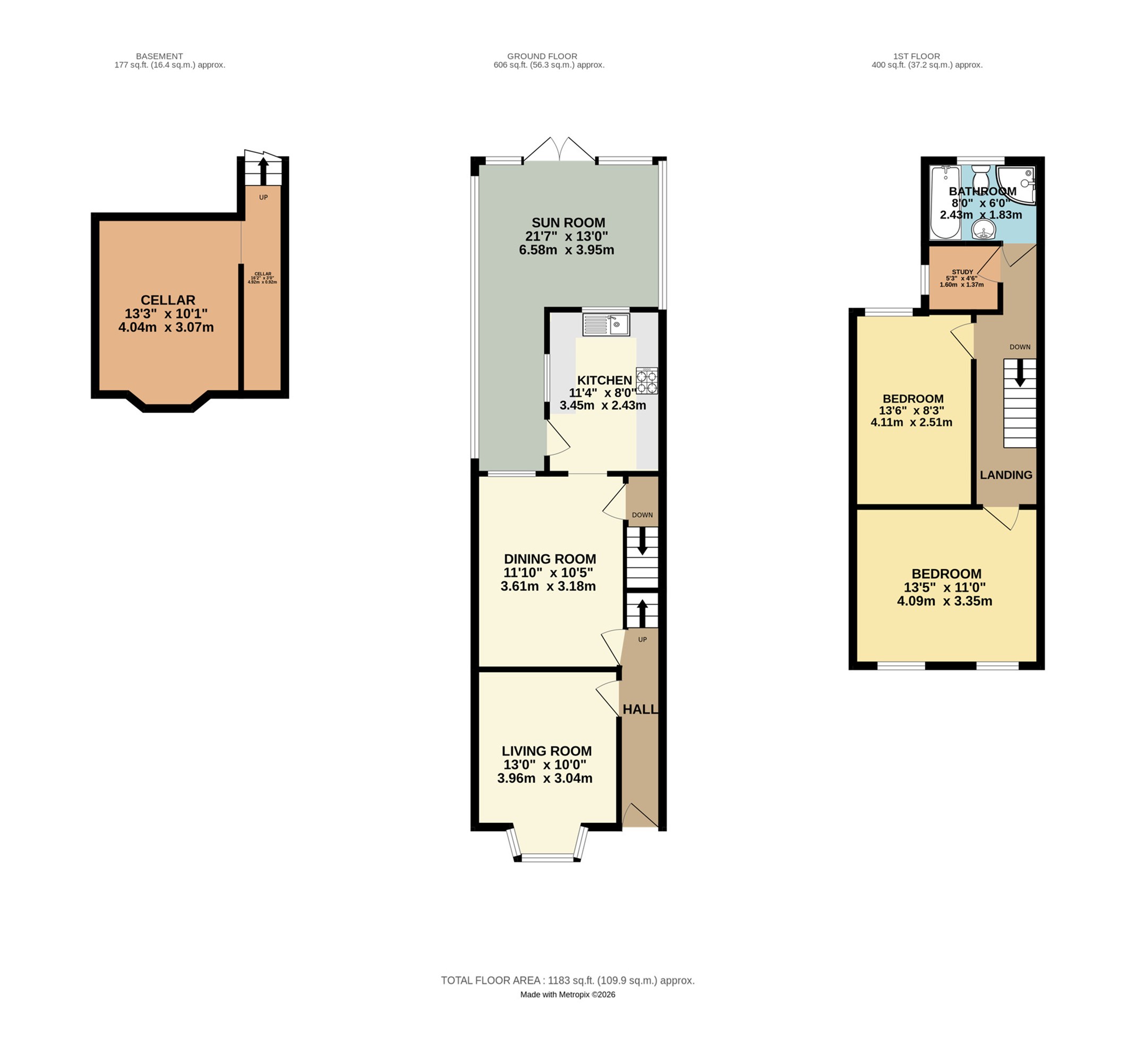 51, Parsonage Street, Stockport floorplan