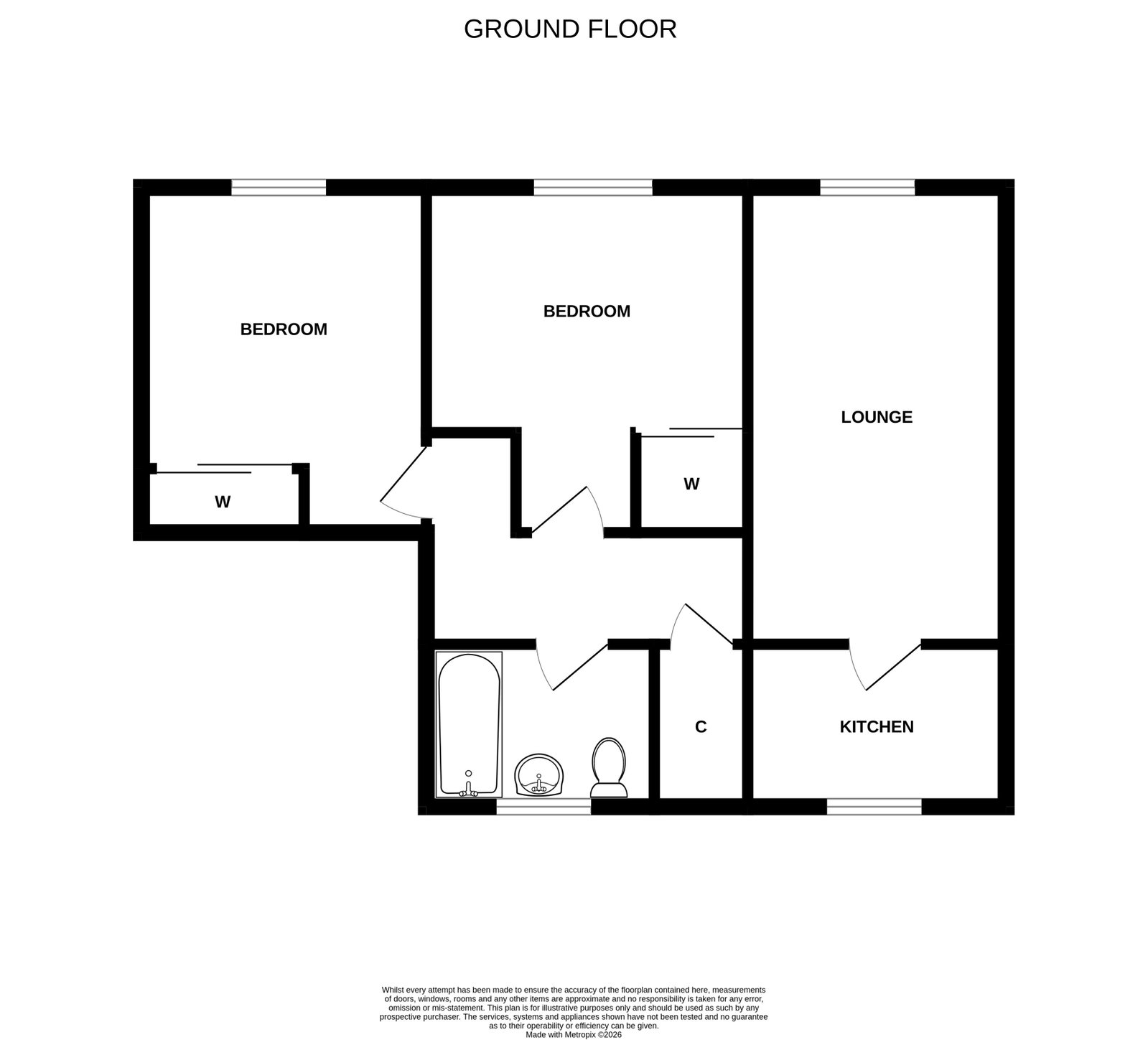 59, Lomond Way, Inverness floorplan