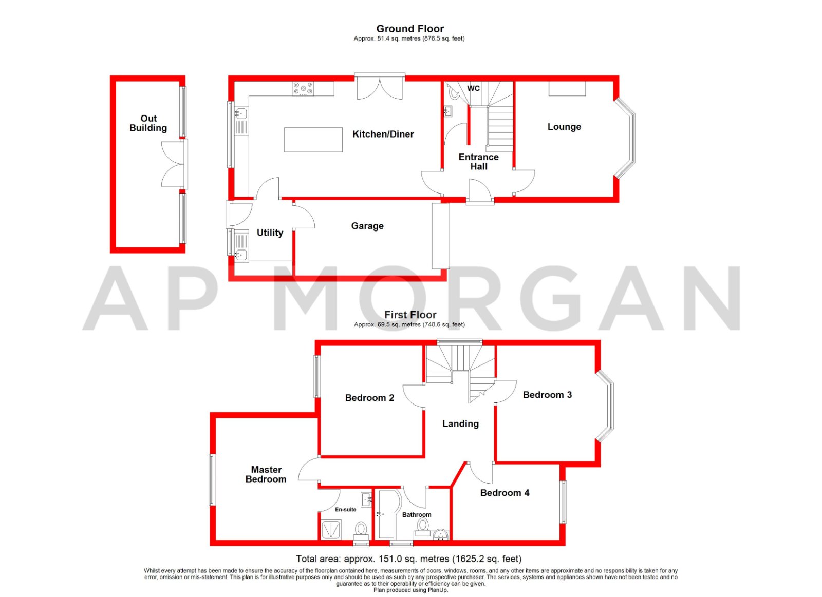 45, Vicarage Road, Stourbridge floorplan