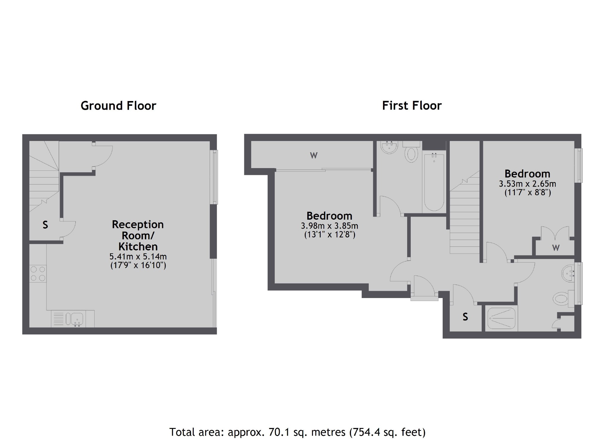 2 Bedrooms Flat for sale in Asher Way, London E1W