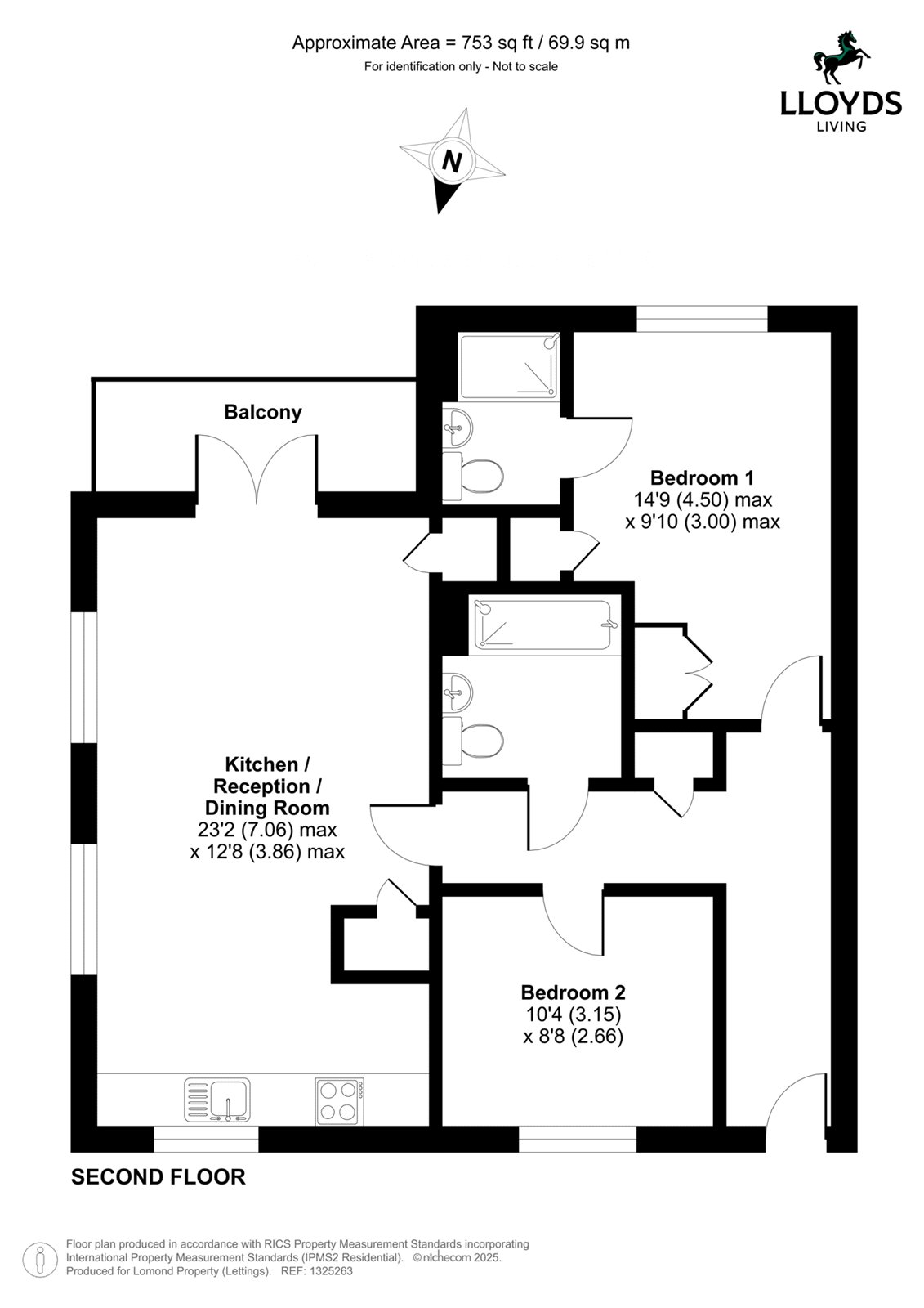 13, Galton Road, Cambridgeshire floorplan
