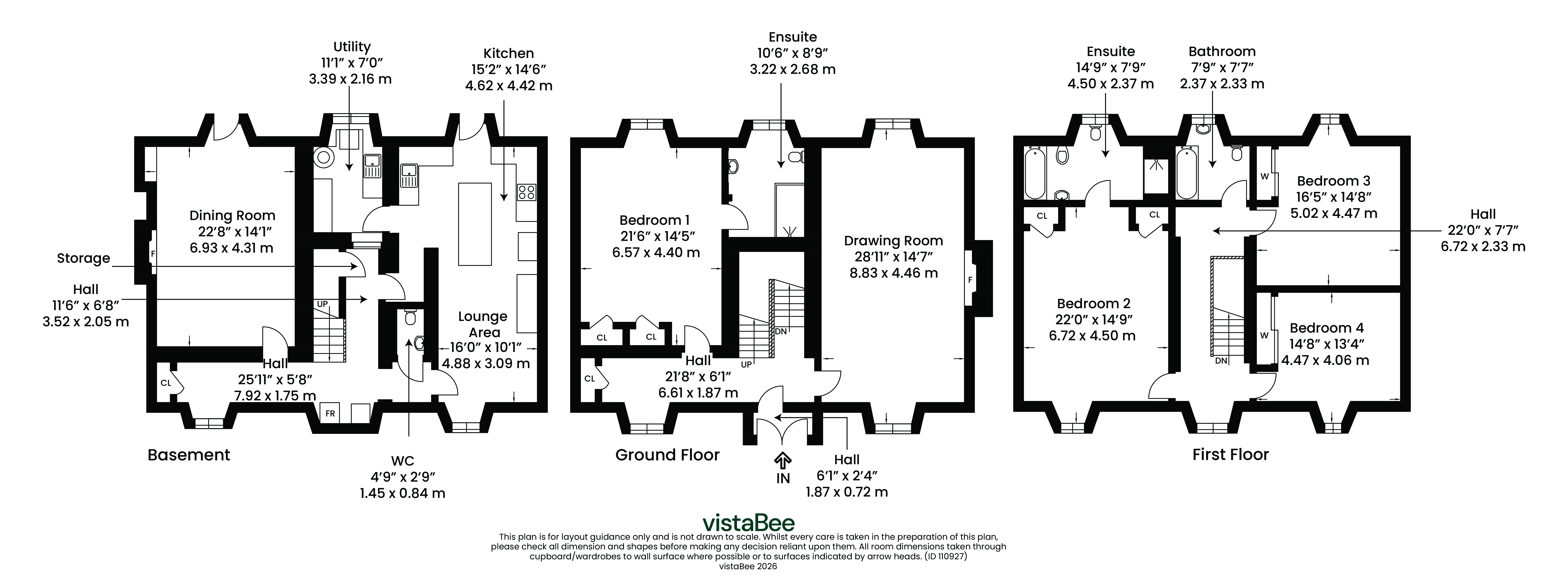 East Wing, Townhouse, Watson House, Gargunnock, Stirlingshire floorplan