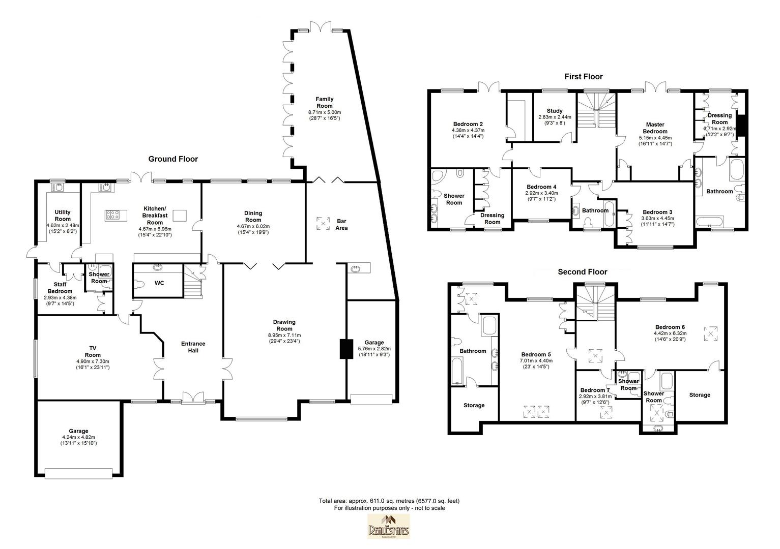 5, Grange Avenue, Totteridge floorplan