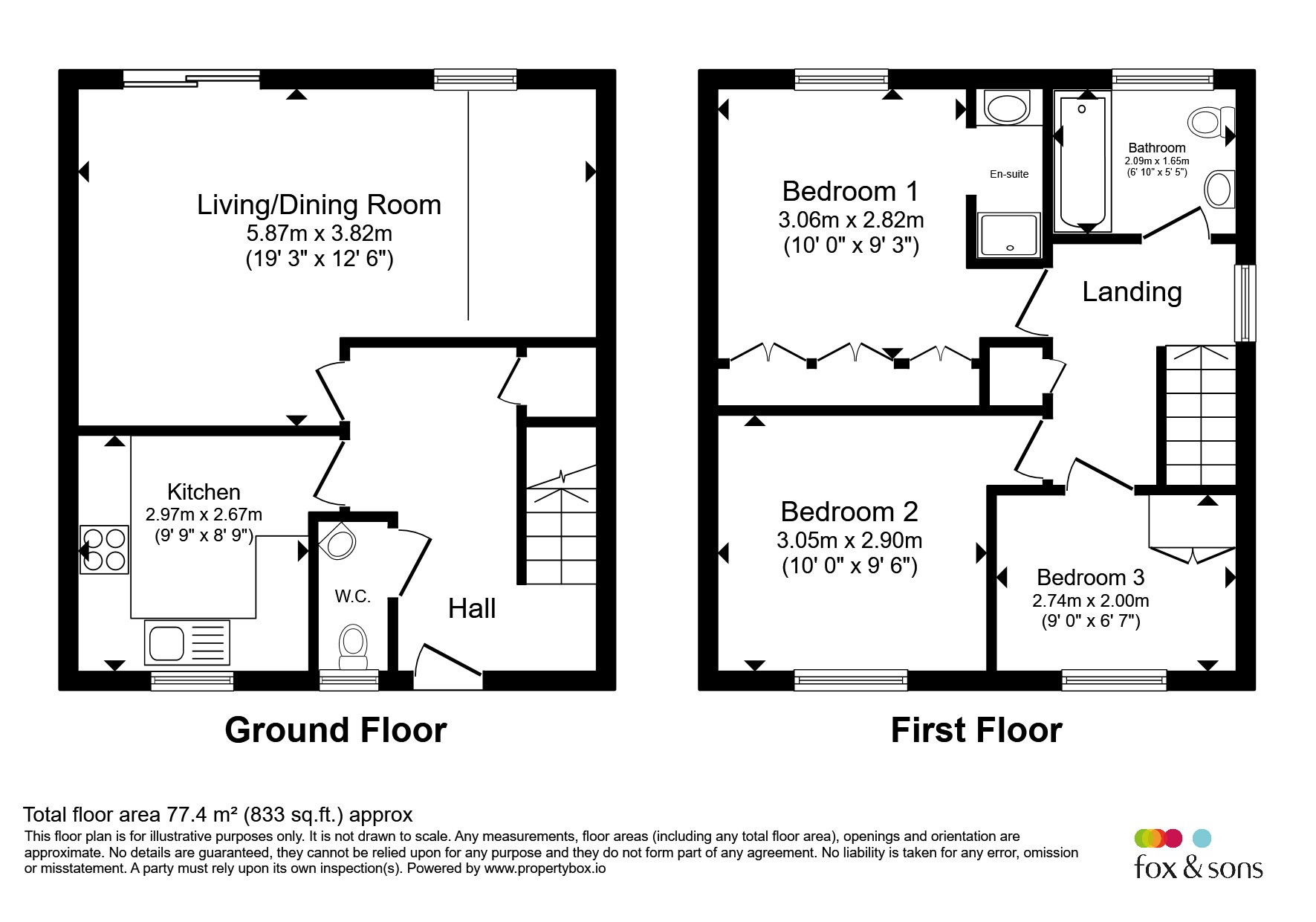 28, Derwent Close, Waterlooville floorplan