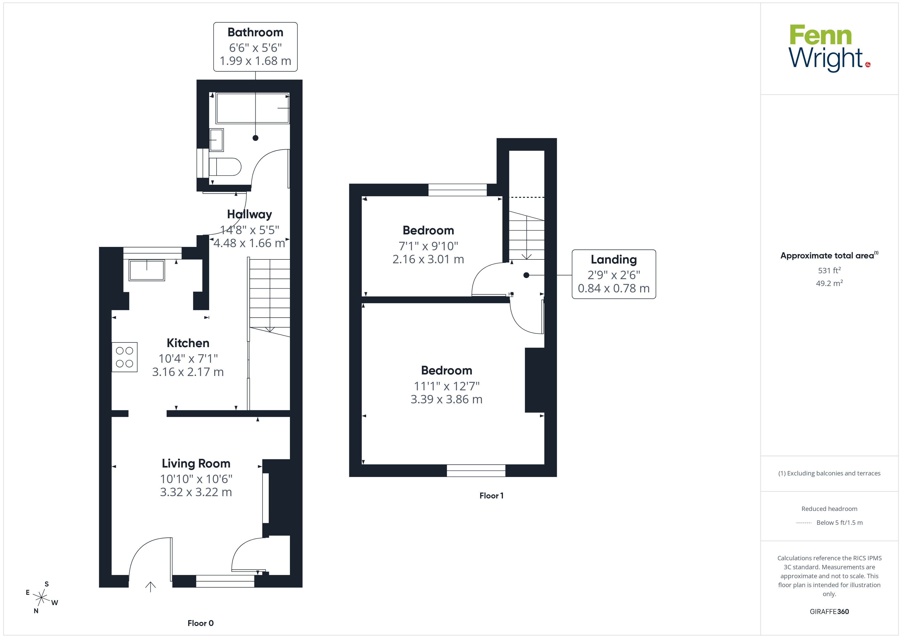 3, The Street, Chelmsford floorplan