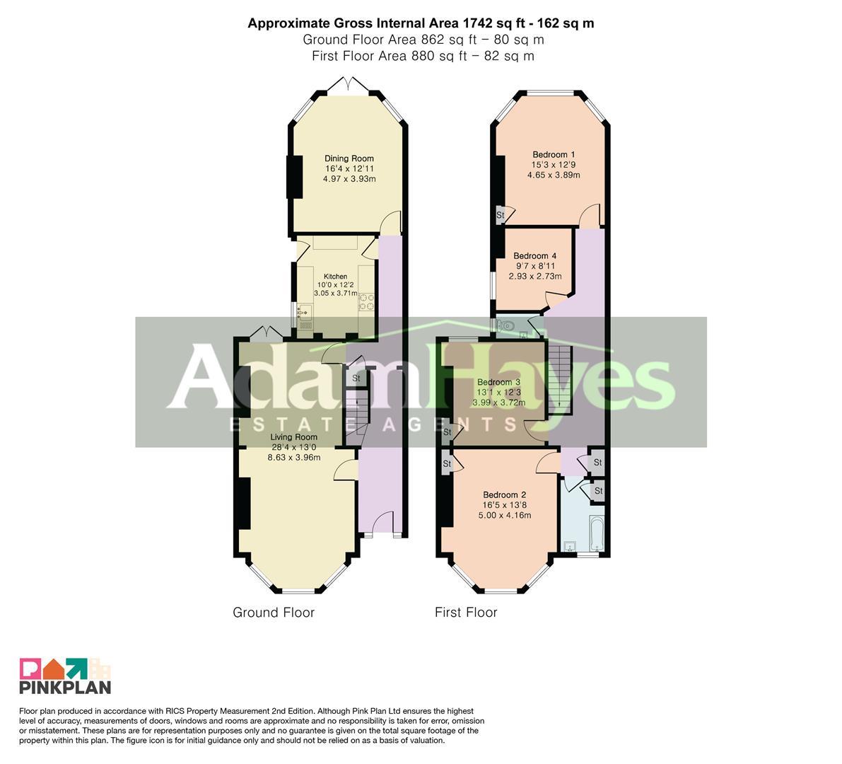 26, Fallow Court Avenue, London floorplan